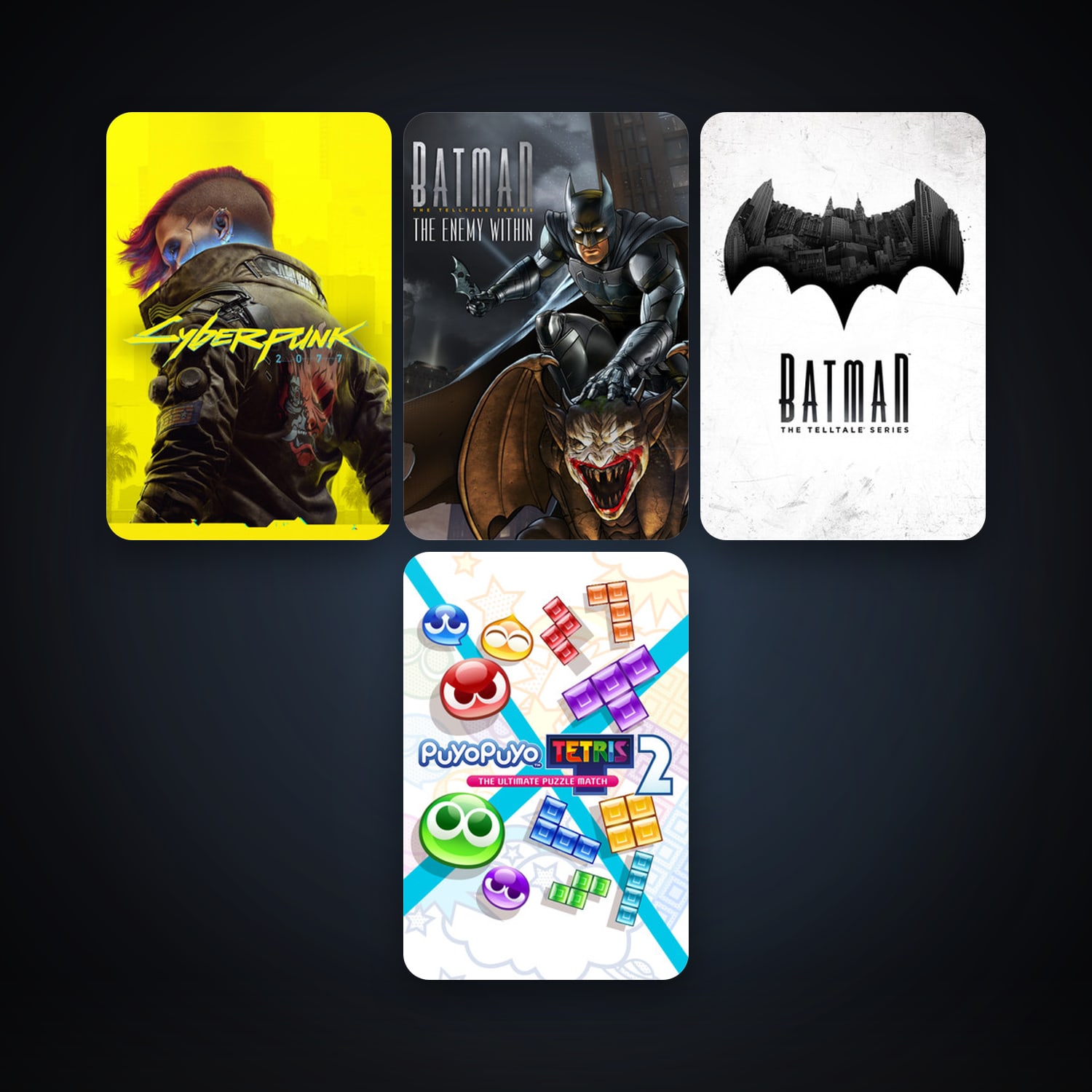 Steam account: Batman - The Telltale Series + Batman: The Enemy Within - The Telltale Series, 8 games, clean — HabibiAccounts