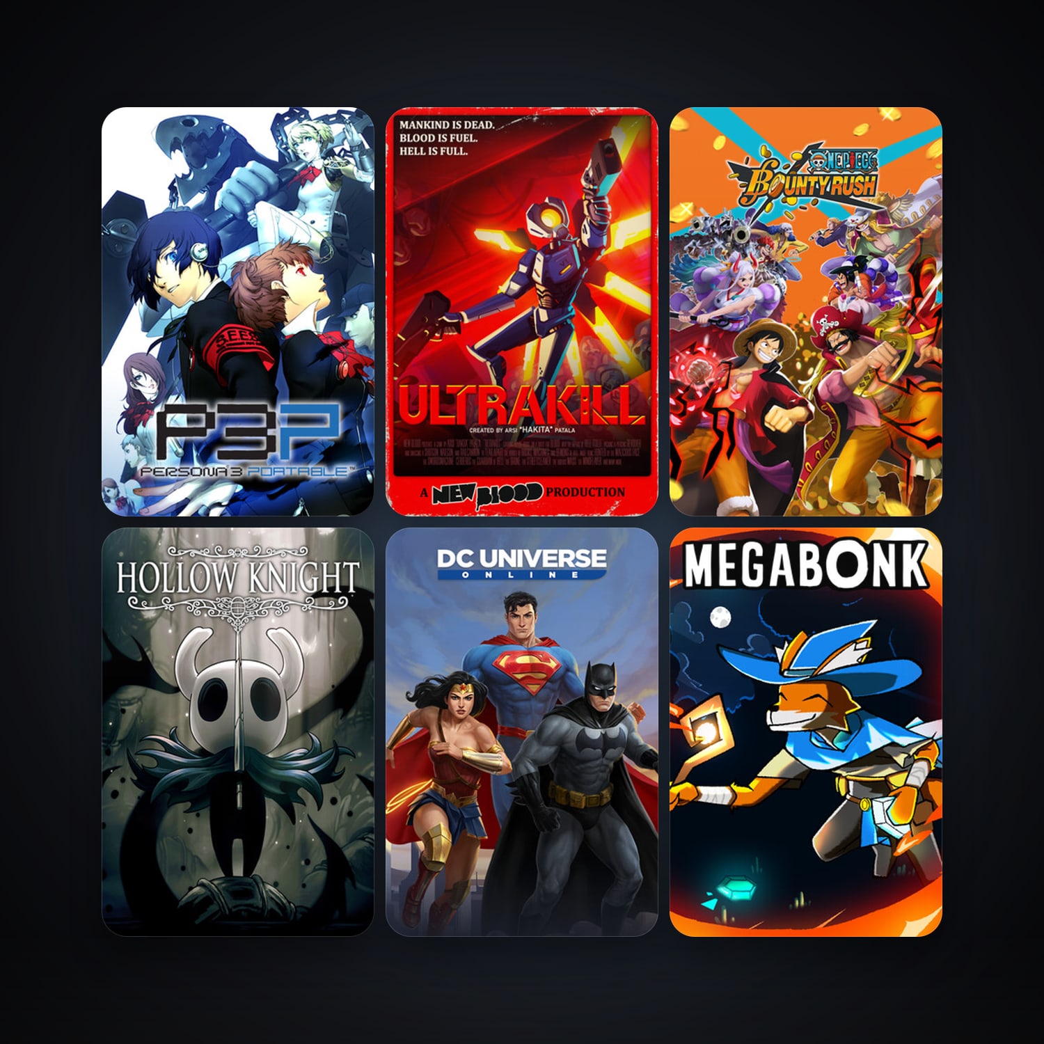 DC Universe Online + The Binding of Isaac: Rebirth, 43 games, clean — HabibiAccounts