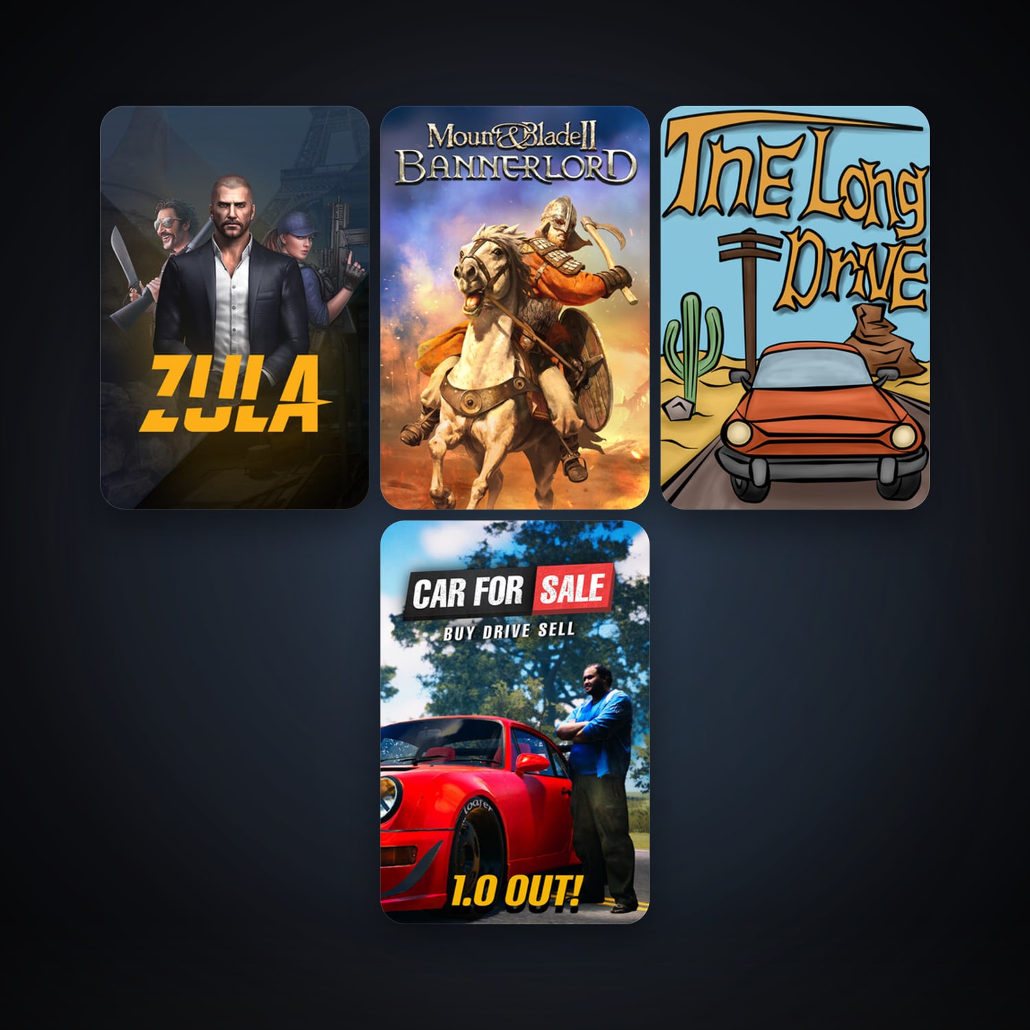 Steam account: Mount & Blade II: Bannerlord + Zula Türkiye, 6 games, clean — HabibiAccounts