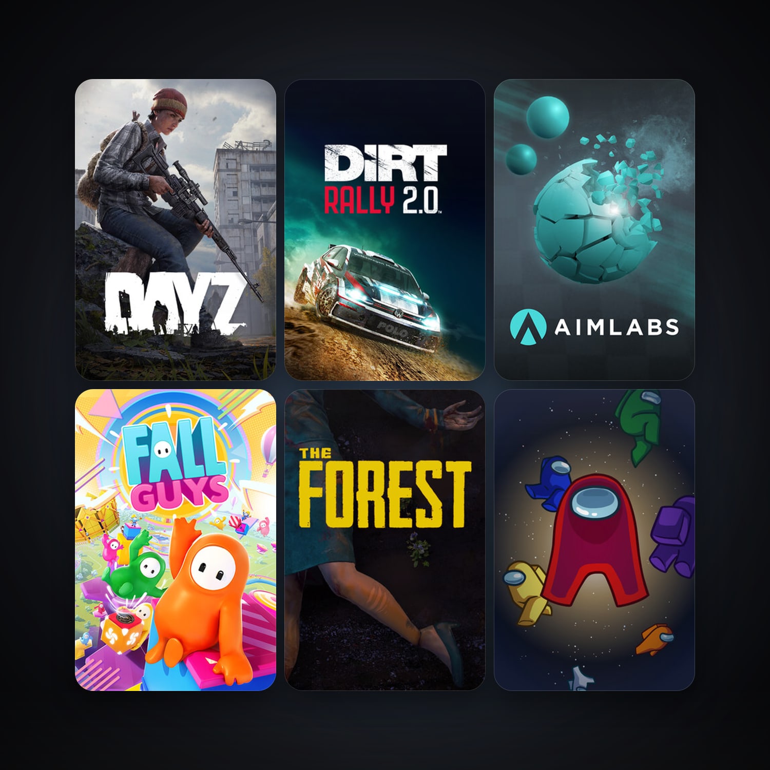 DayZ + The Forest, 65 games, clean — HabibiAccounts