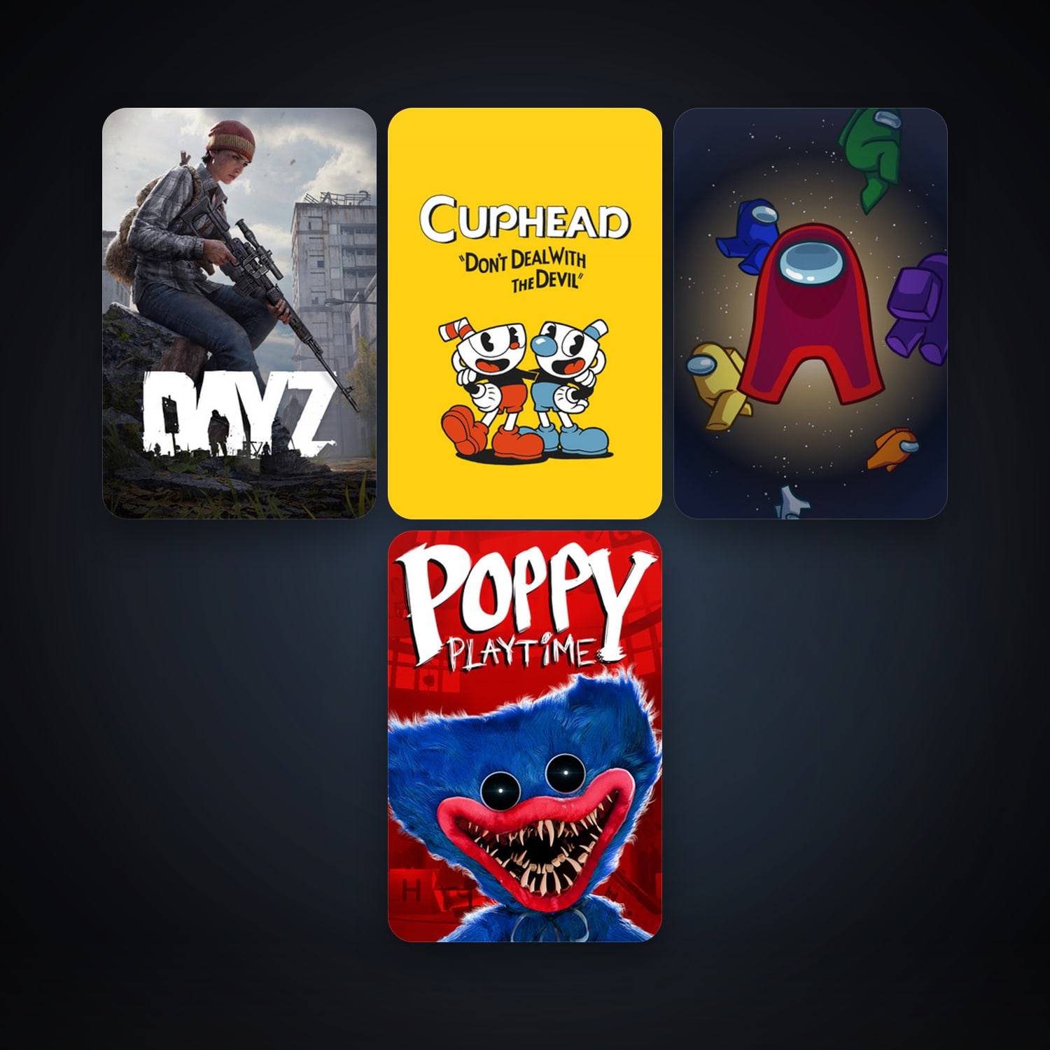 Steam account: DayZ + Cuphead, 10 games, clean — HabibiAccounts