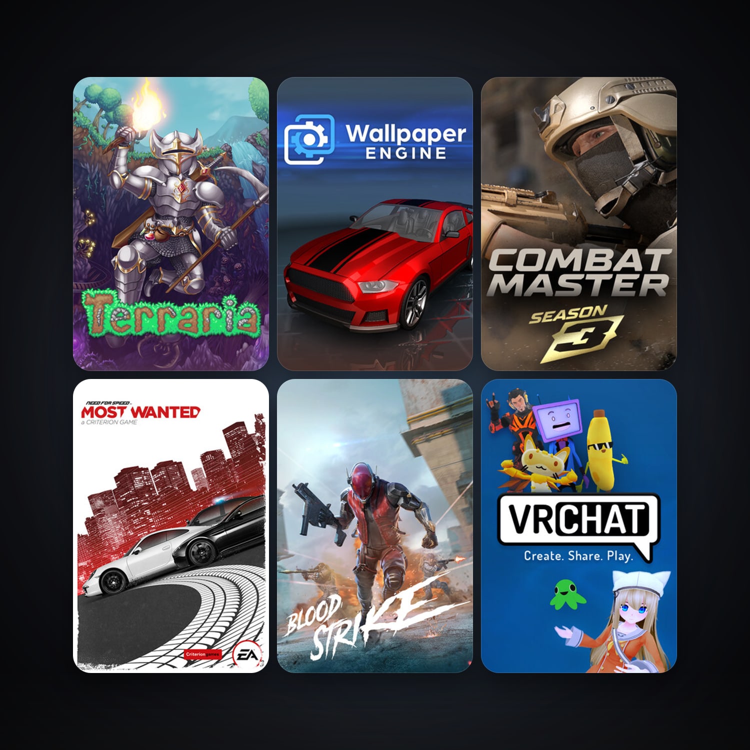Steam account: Terraria + Brawlhalla, 19 games, clean — HabibiAccounts