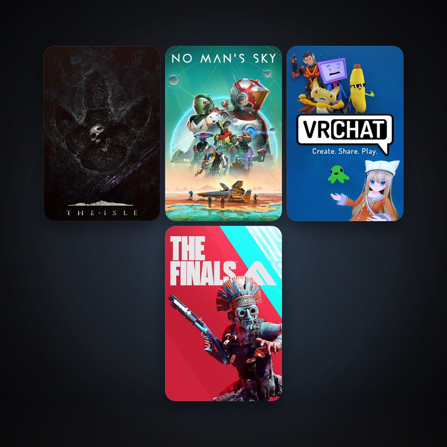 No Man's Sky + The Isle, 6 games, clean — HabibiAccounts
