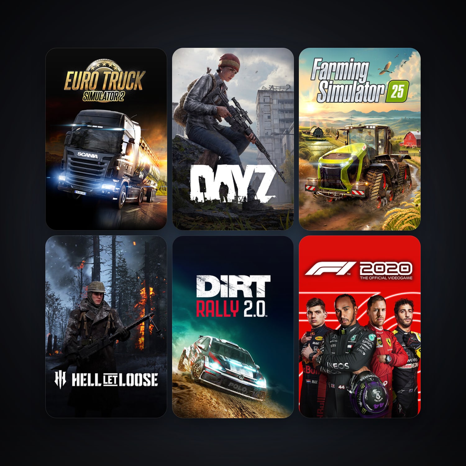 Steam account: DayZ + Euro Truck Simulator 2, 12 games, clean — level 8 — HabibiAccounts
