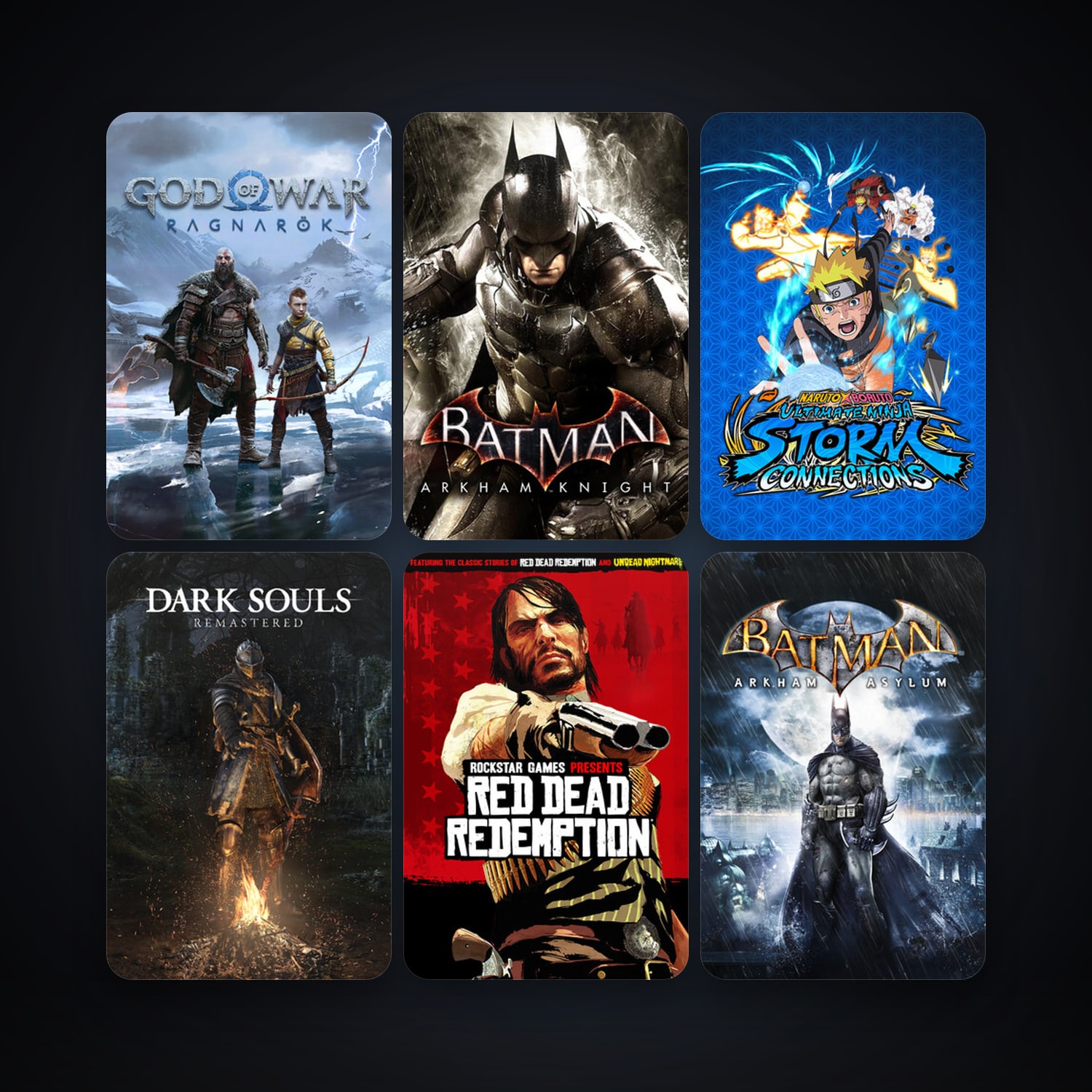 Batman: Arkham Asylum Game of the Year Edition + Batman: Arkham City - Game of the Year Edition, 13 games, clean — HabibiAccounts