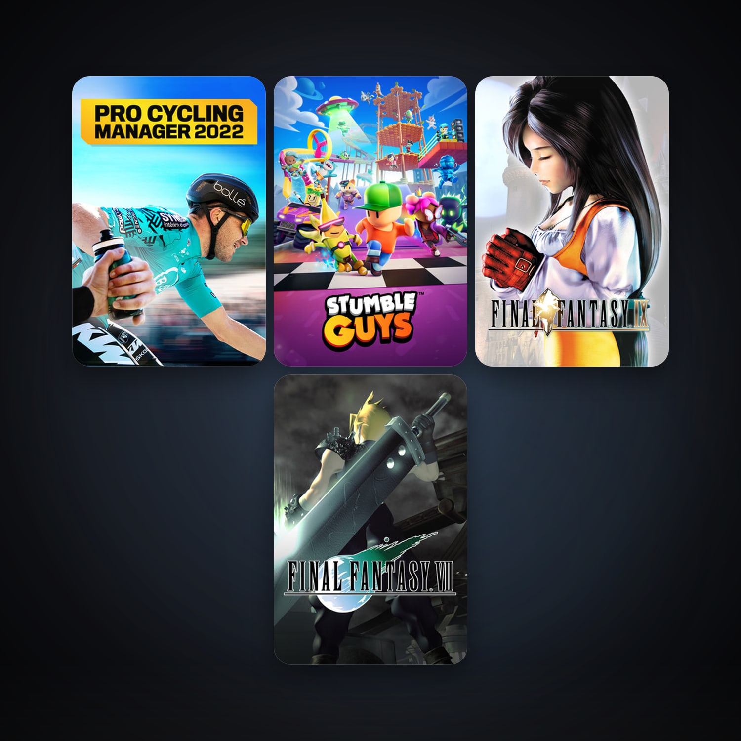 Steam account: FINAL FANTASY VII + FINAL FANTASY IX, 6 games, clean — HabibiAccounts