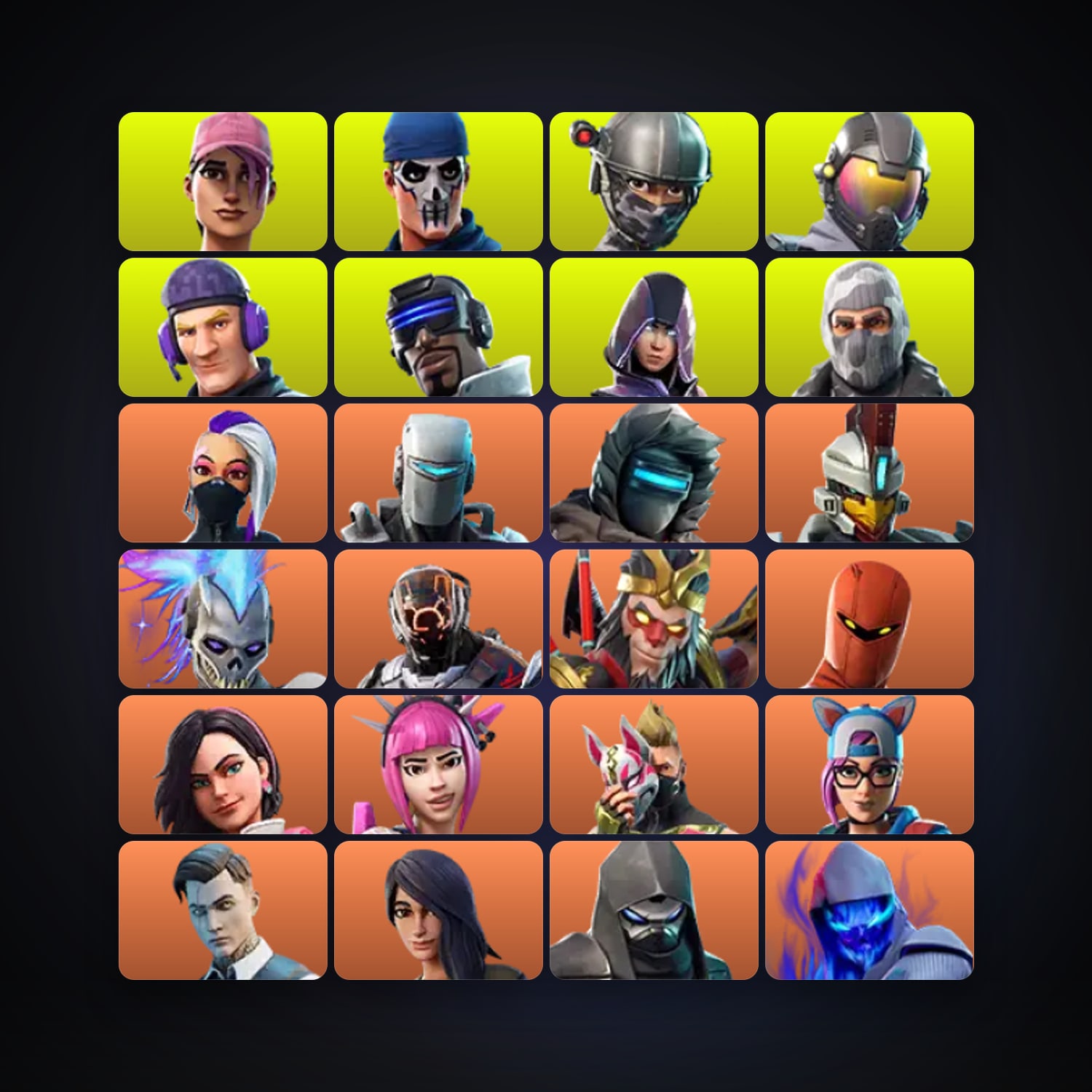 Fortnite account with Drift & Catalyst — 178 skins — 1.4K V-Bucks — lvl 2495 — HabibiAccounts