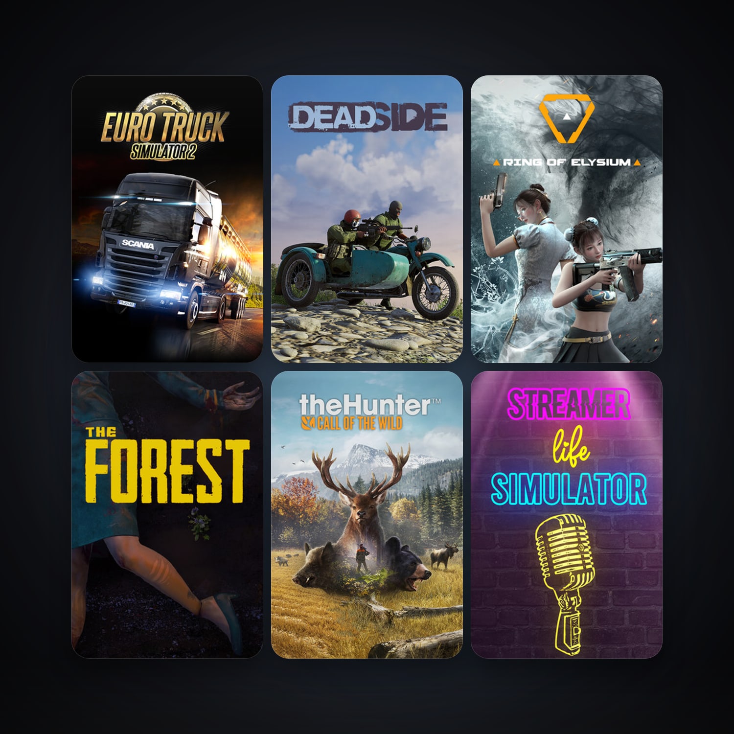 Free CS2 (No Prime) + Euro Truck Simulator 2, 49 games, clean — HabibiAccounts