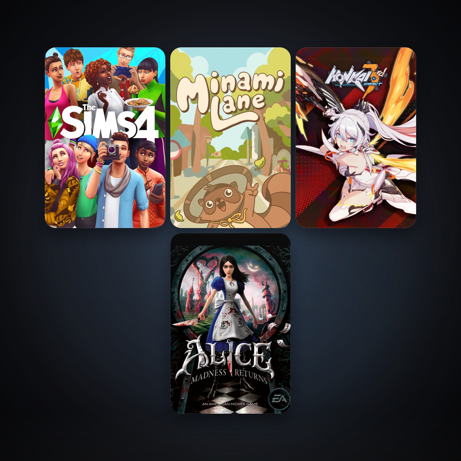 Alice: Madness Returns + The Sims 4, 17 games, clean — HabibiAccounts