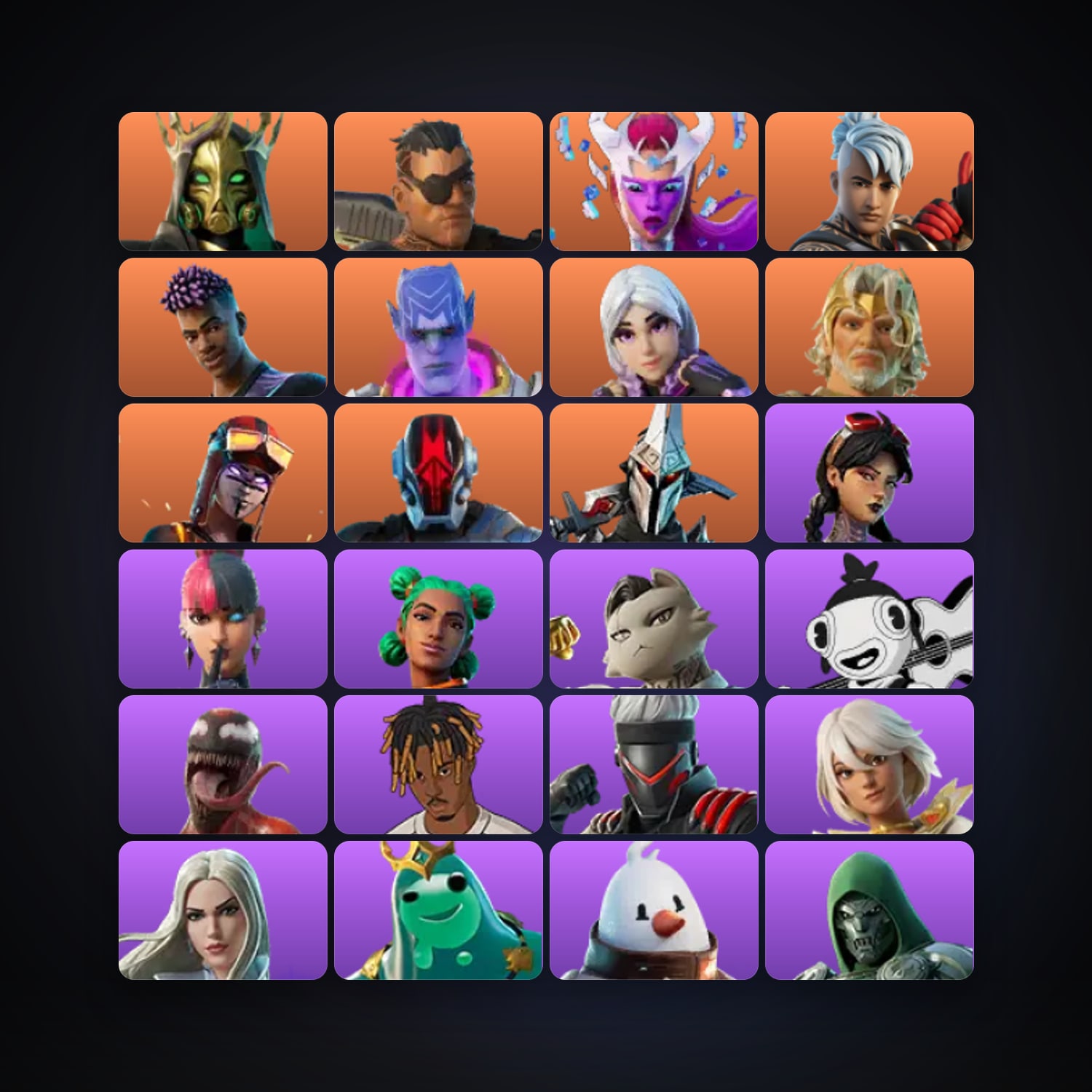 Fortnite account with Hades & Joey — 92 skins — 150 V-Bucks — lvl 2890 — HabibiAccounts