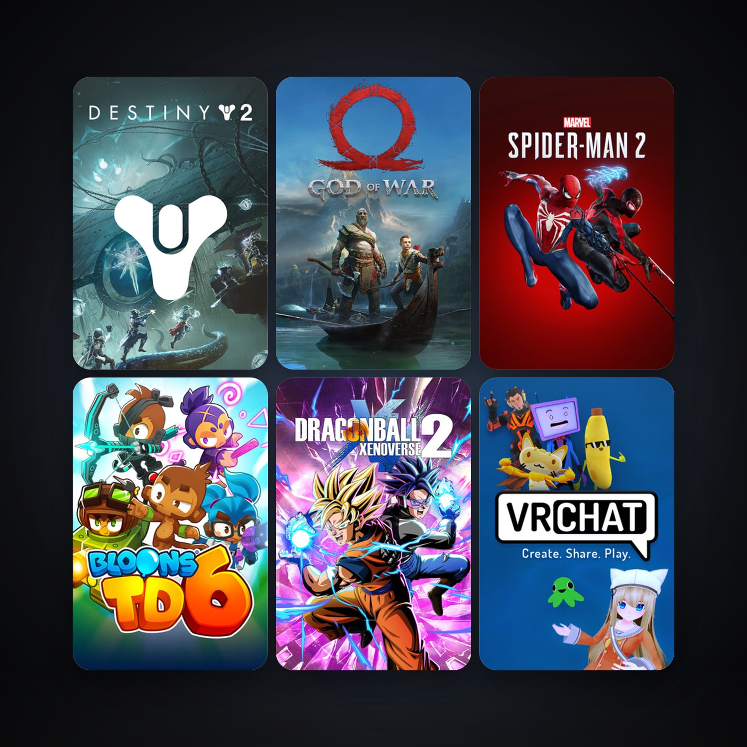 Steam account: VRChat + DRAGON BALL XENOVERSE 2, 15 games, clean — HabibiAccounts