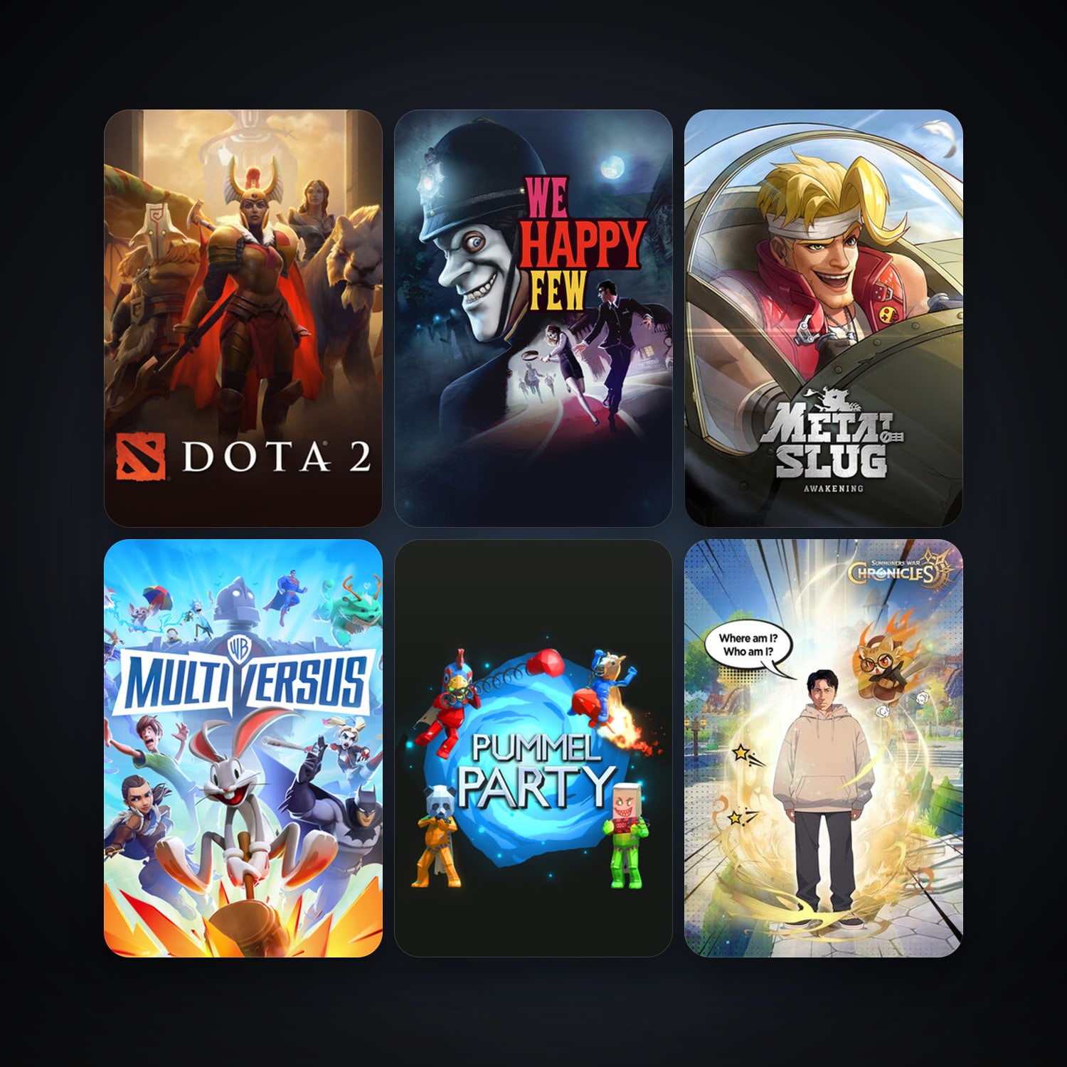Dota 2 + Gang Beasts, 16 games, clean — HabibiAccounts