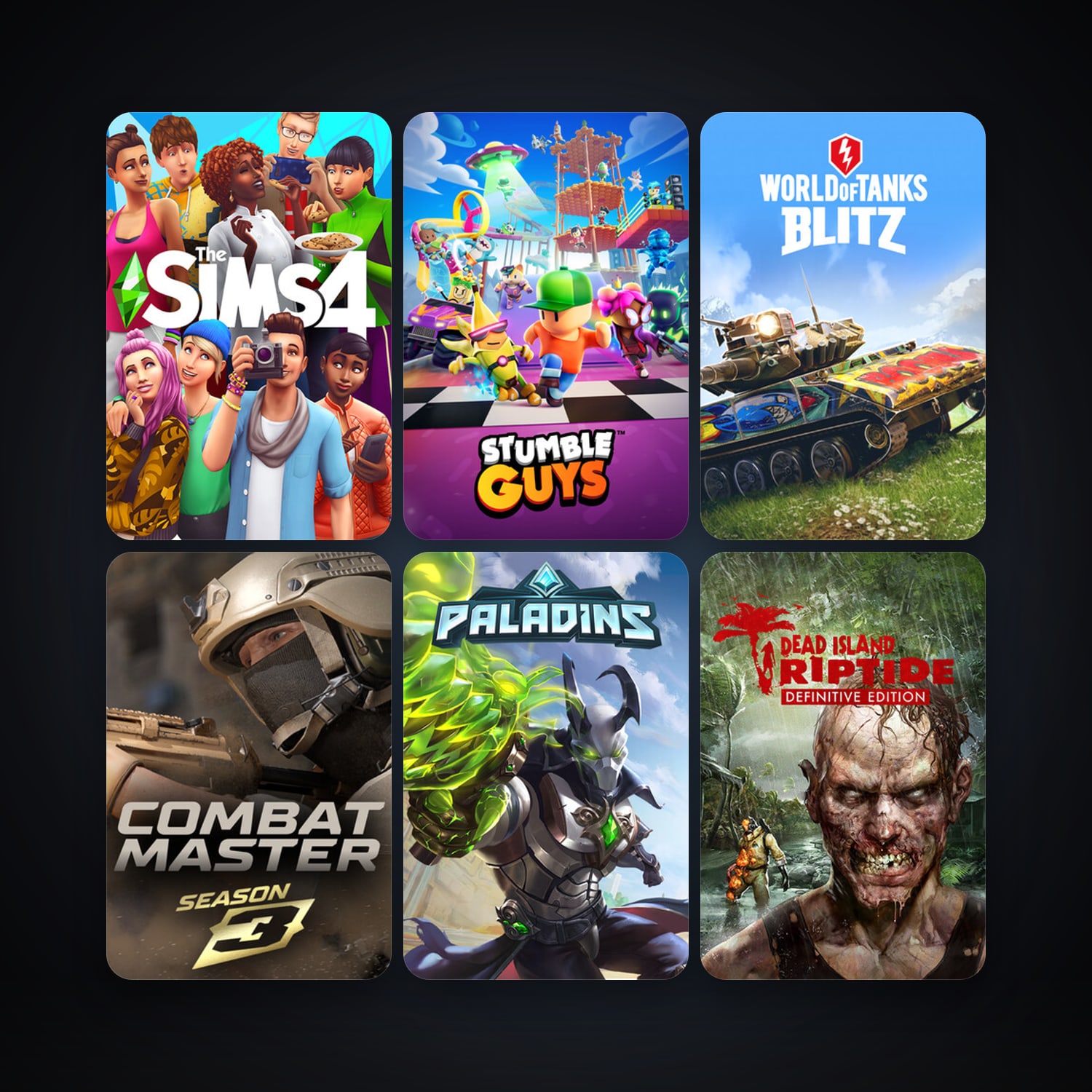 Dead Island: Riptide Definitive Edition + Paladins, 8 games, clean — HabibiAccounts