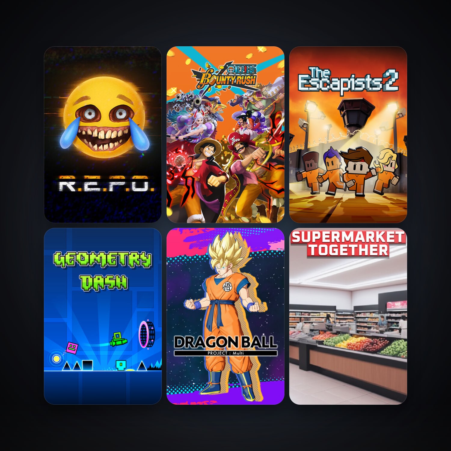 Geometry Dash + Poly Bridge, 41 games, clean — HabibiAccounts