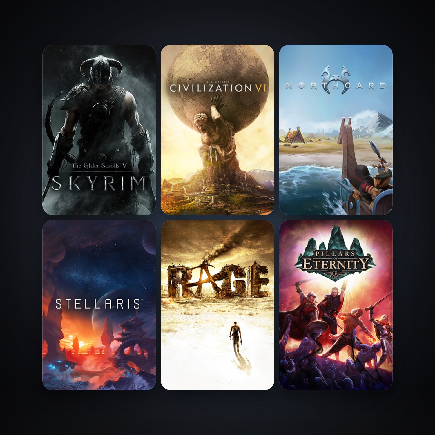 RAGE + The Witcher 2: Assassins of Kings Enhanced Edition, 21 games, clean — HabibiAccounts