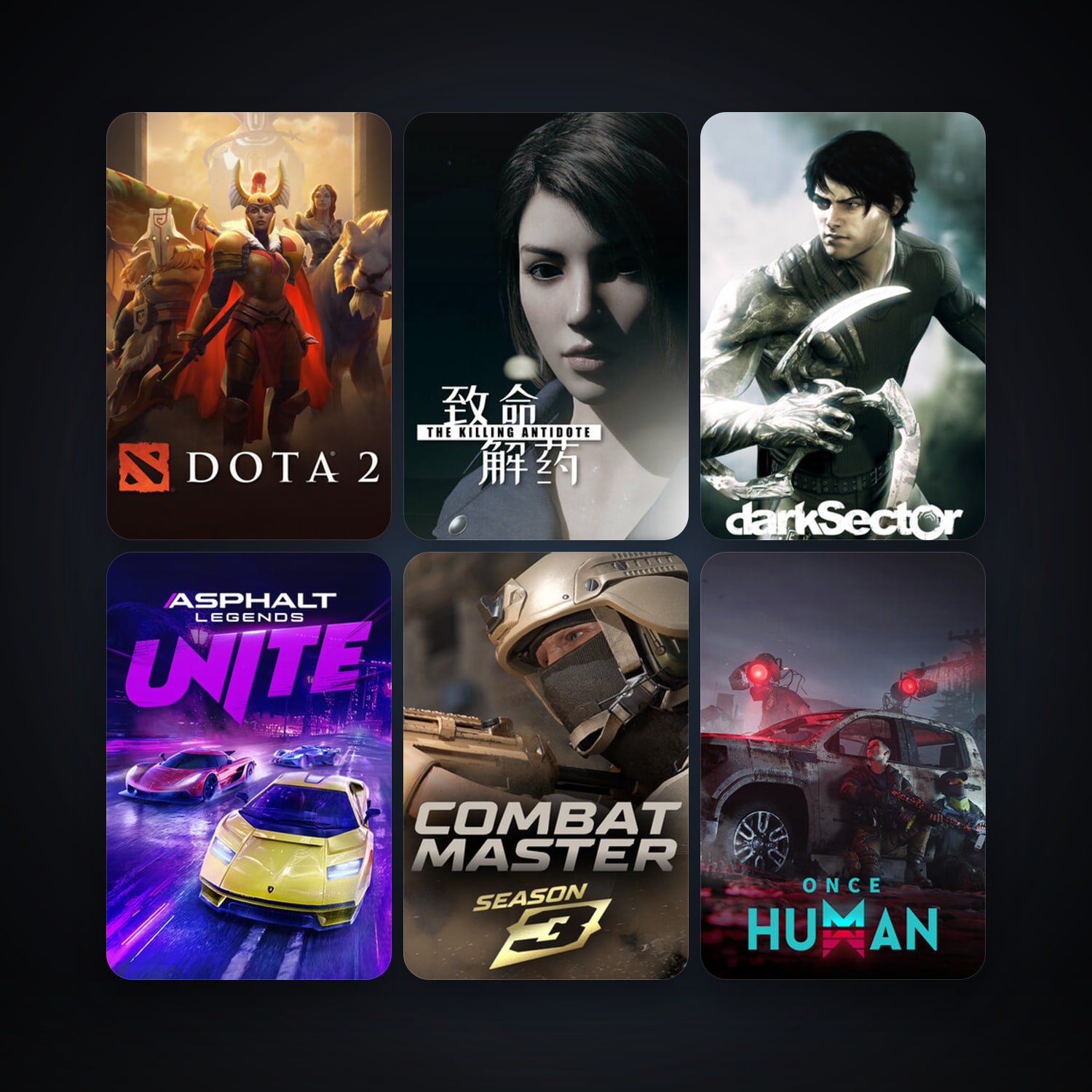 Dota 2 + Dark Sector, 15 games, clean — HabibiAccounts