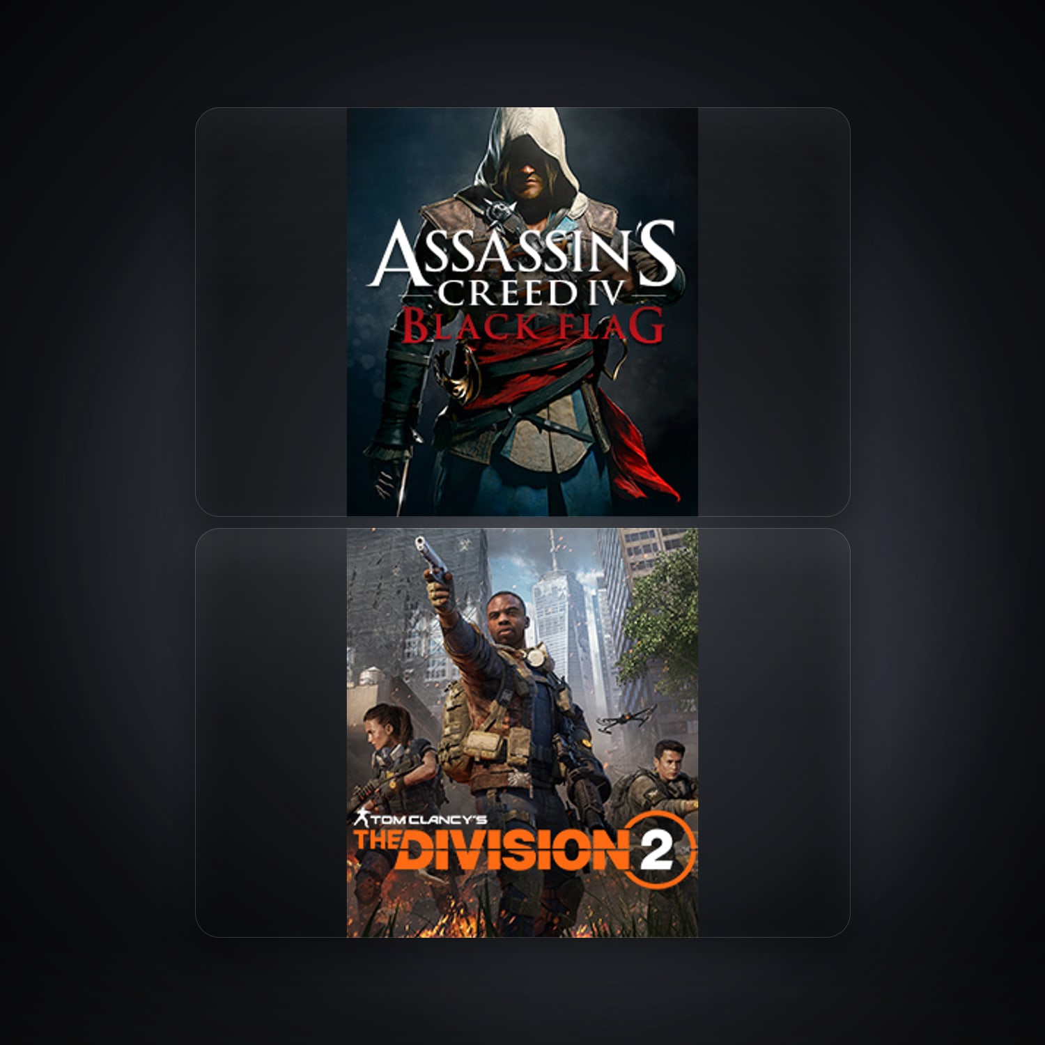 Ubisoft Assassin’s Creed IV Black Flag + Tom Clancy's The Division 2 — GR — HabibiAccounts