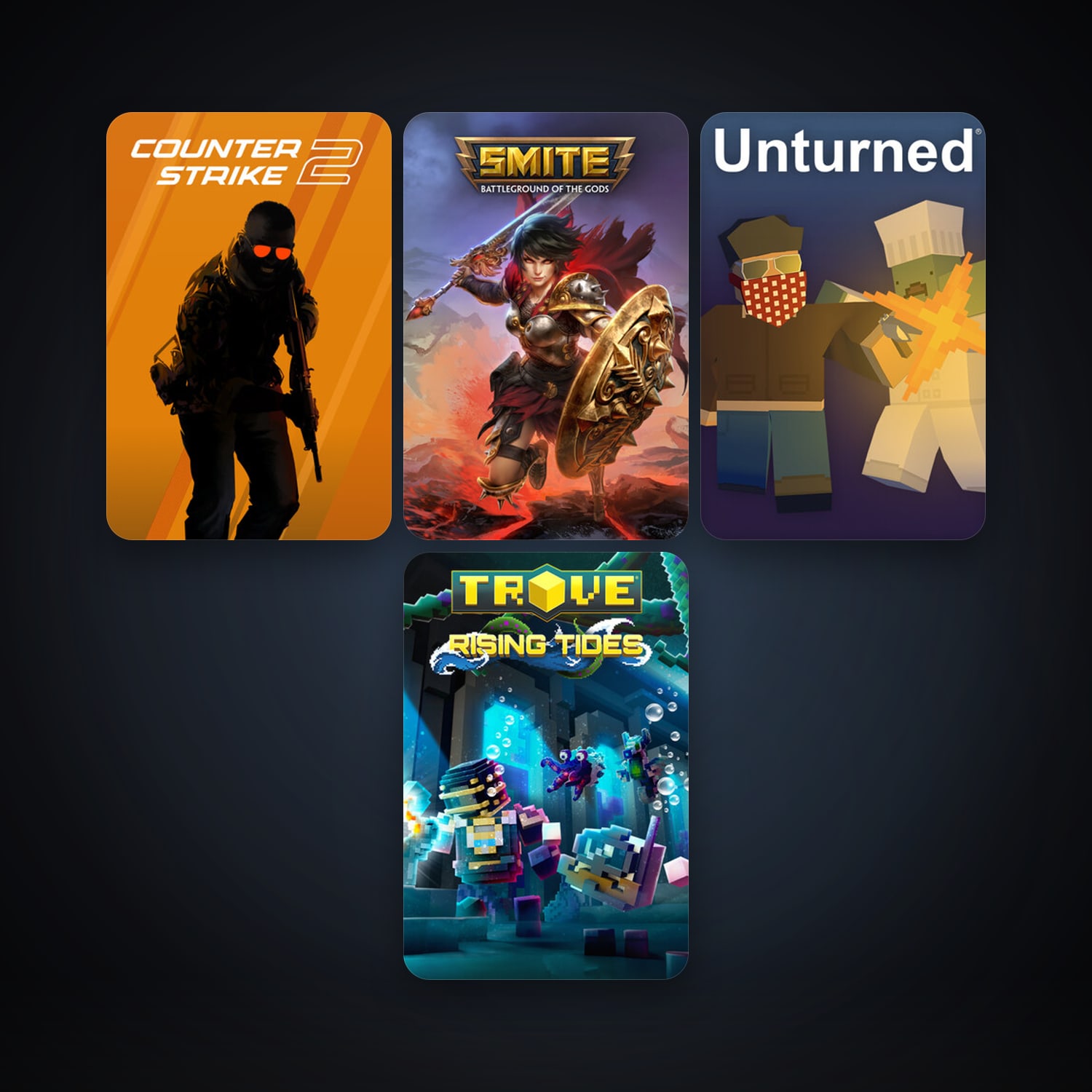 Steam account: CS2 Prime + Trove, 5 games, clean — level 6 — HabibiAccounts