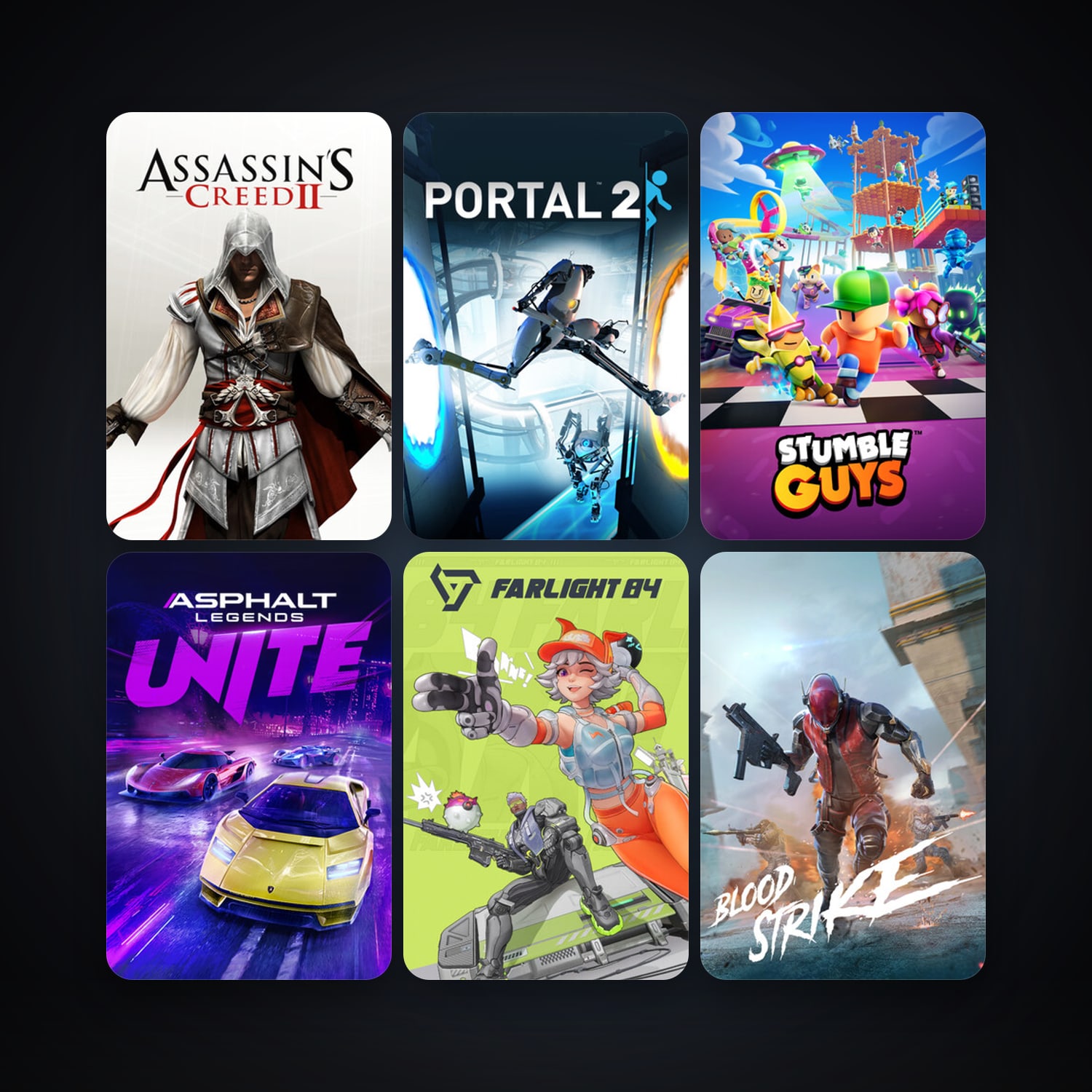 Portal + Left 4 Dead, 42 games, clean — HabibiAccounts