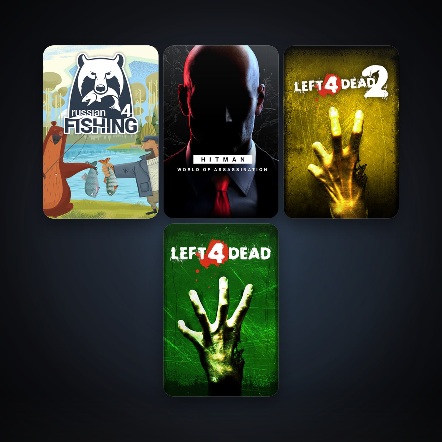 Left 4 Dead + Left 4 Dead 2, 6 games, clean — HabibiAccounts