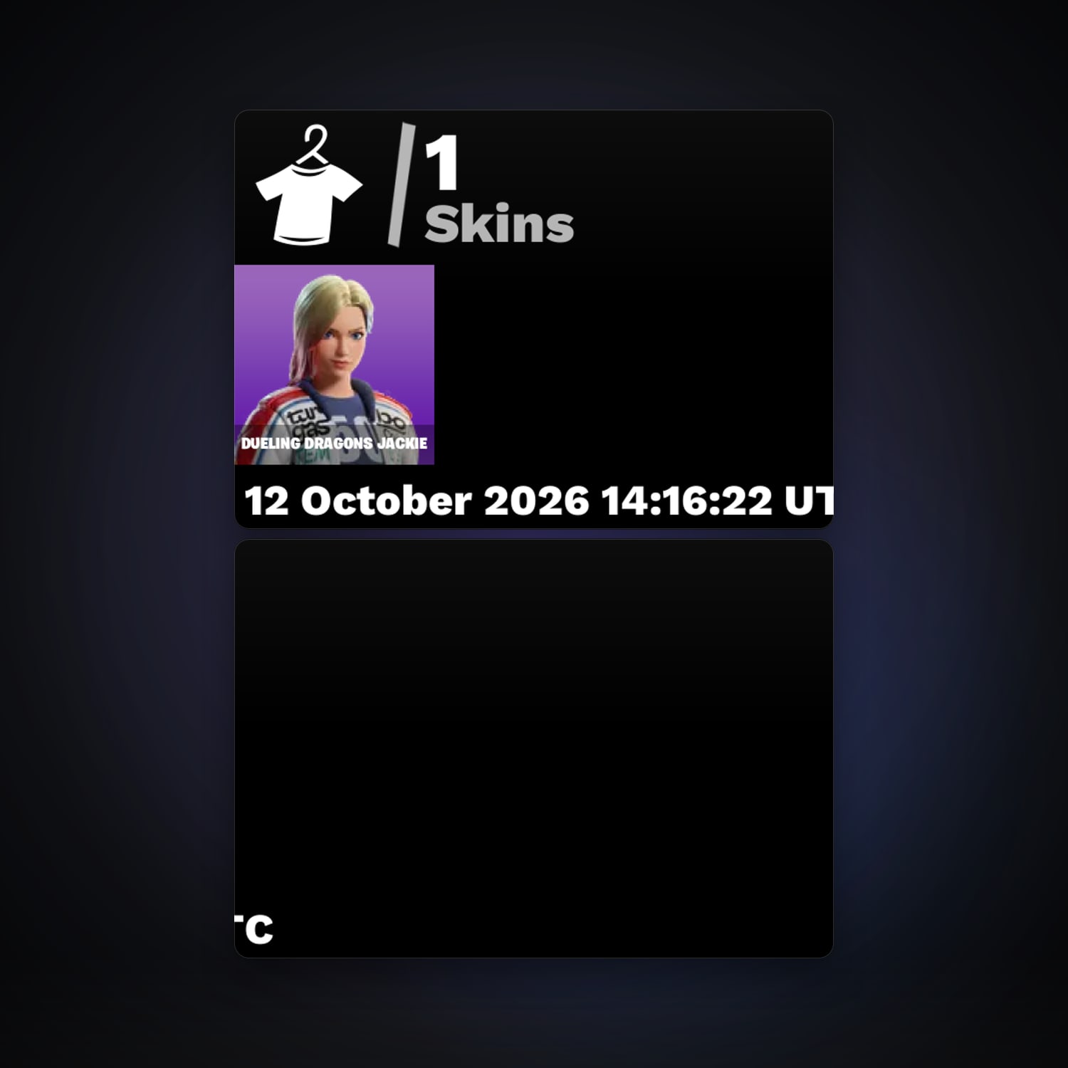 Fortnite account with Dueling Dragons Jackie — 1 skin — lvl 12 — HabibiAccounts
