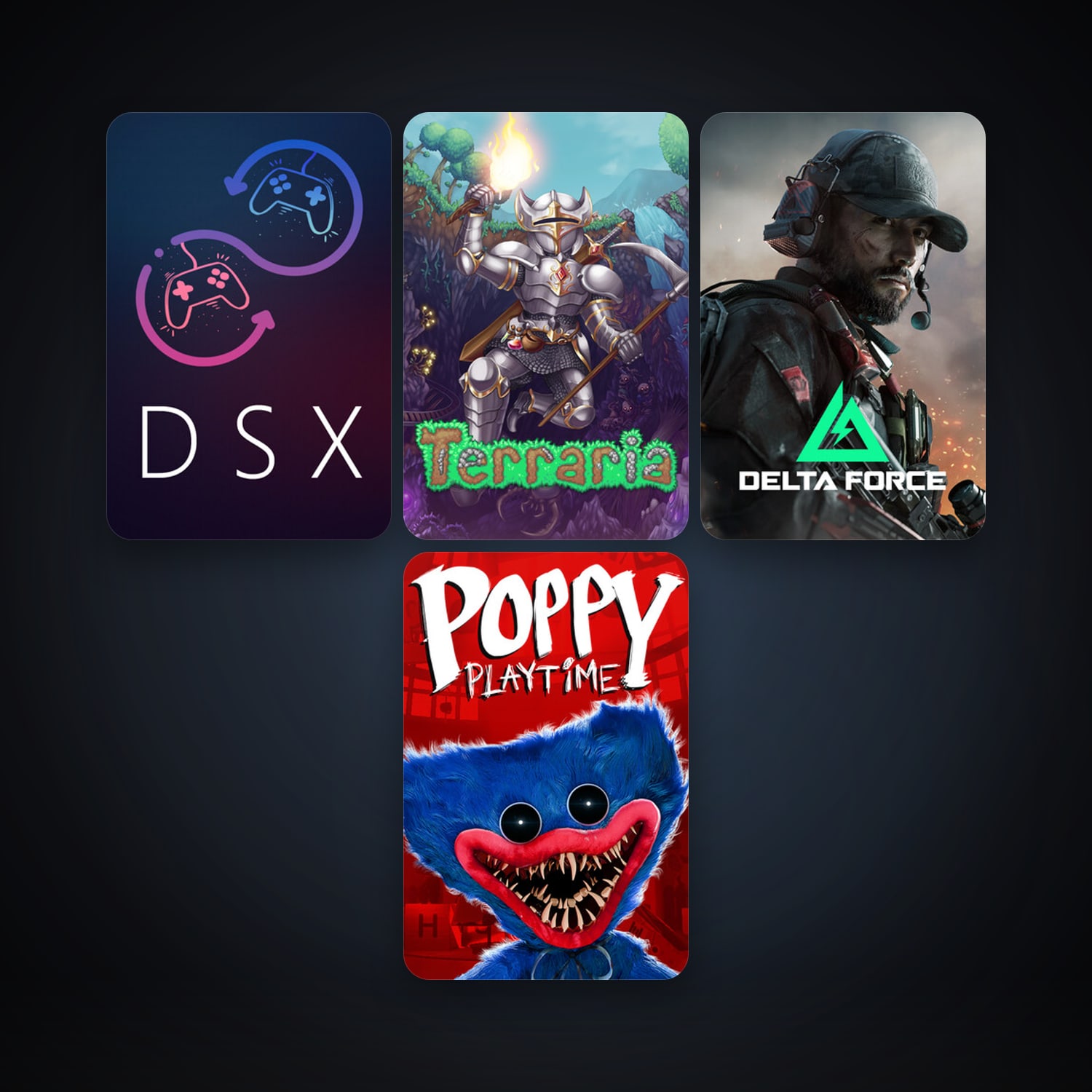 Terraria + Poppy Playtime, 17 games, clean — HabibiAccounts