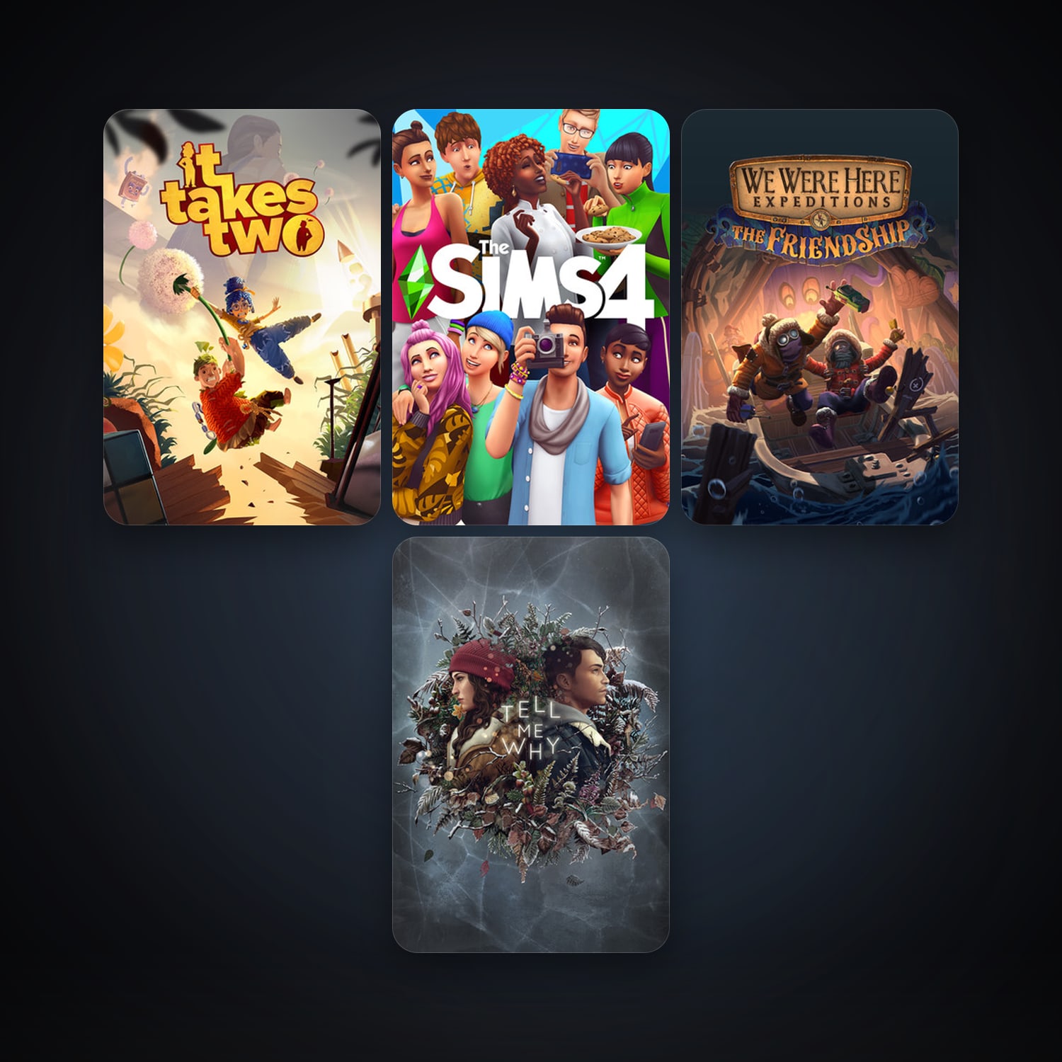 Steam account: Tell Me Why + The Sims 4, 5 games, clean — HabibiAccounts