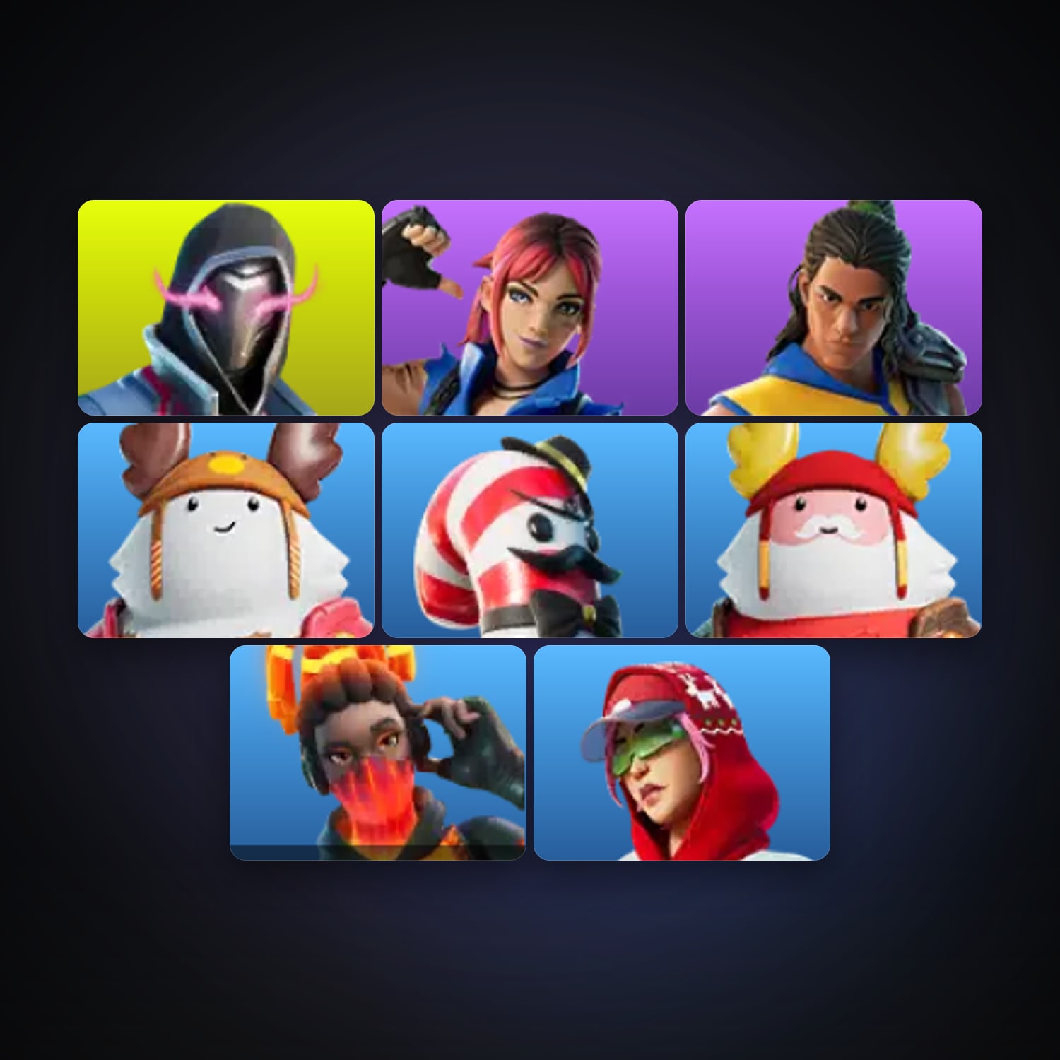 Fortnite account with Xander & Explorer Emilie — 8 skins — 800 V-Bucks — lvl 280 — HabibiAccounts