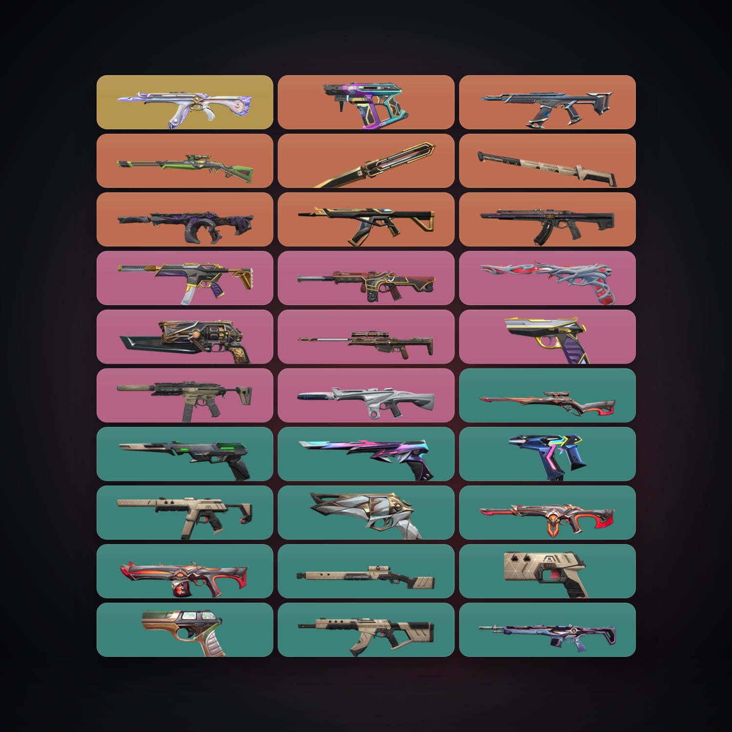 EU Plat 1 locker — 2 knives, 44 skins, lvl 151 — HabibiAccounts
