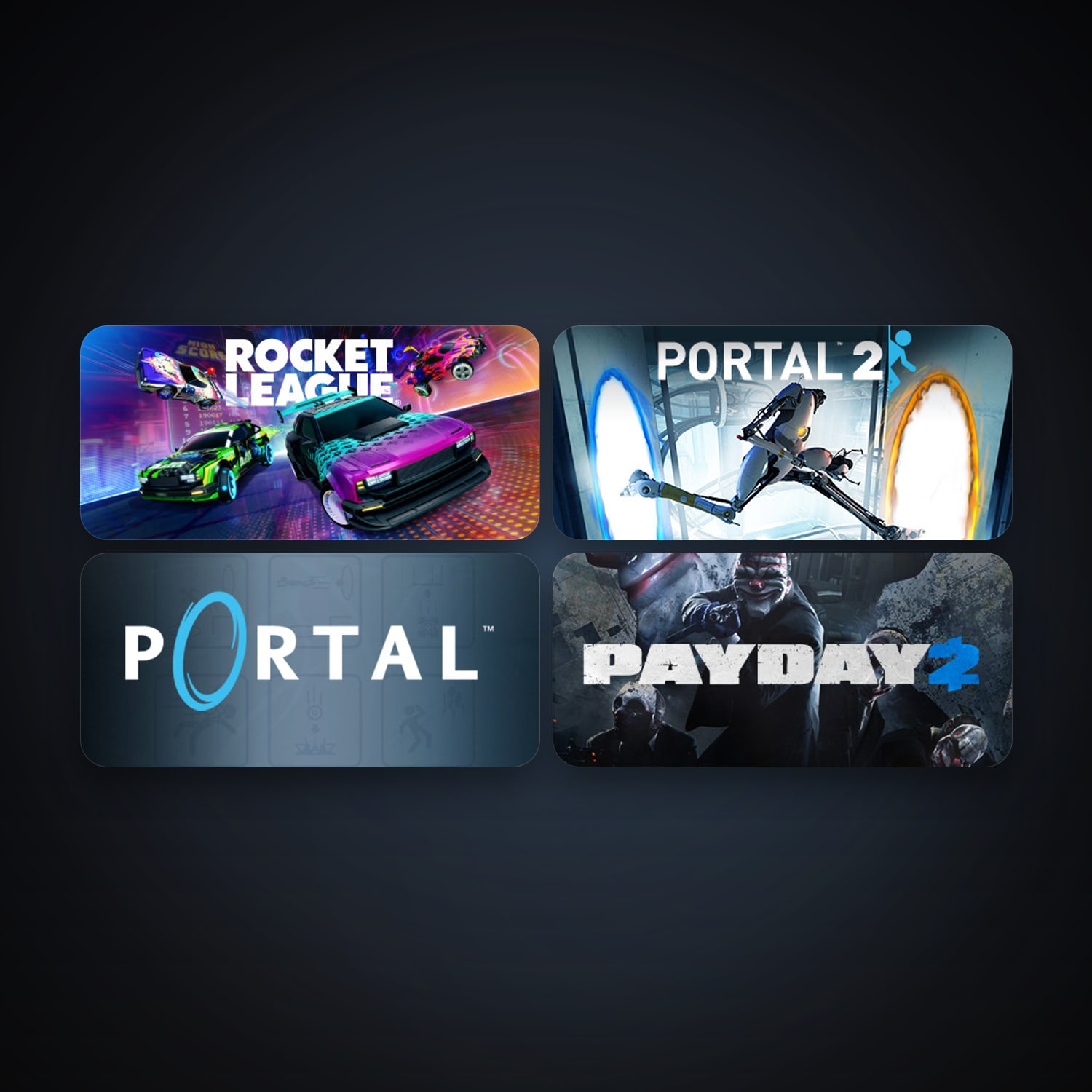 Steam account: Portal + Portal 2, 9 games, clean — level 8 — HabibiAccounts