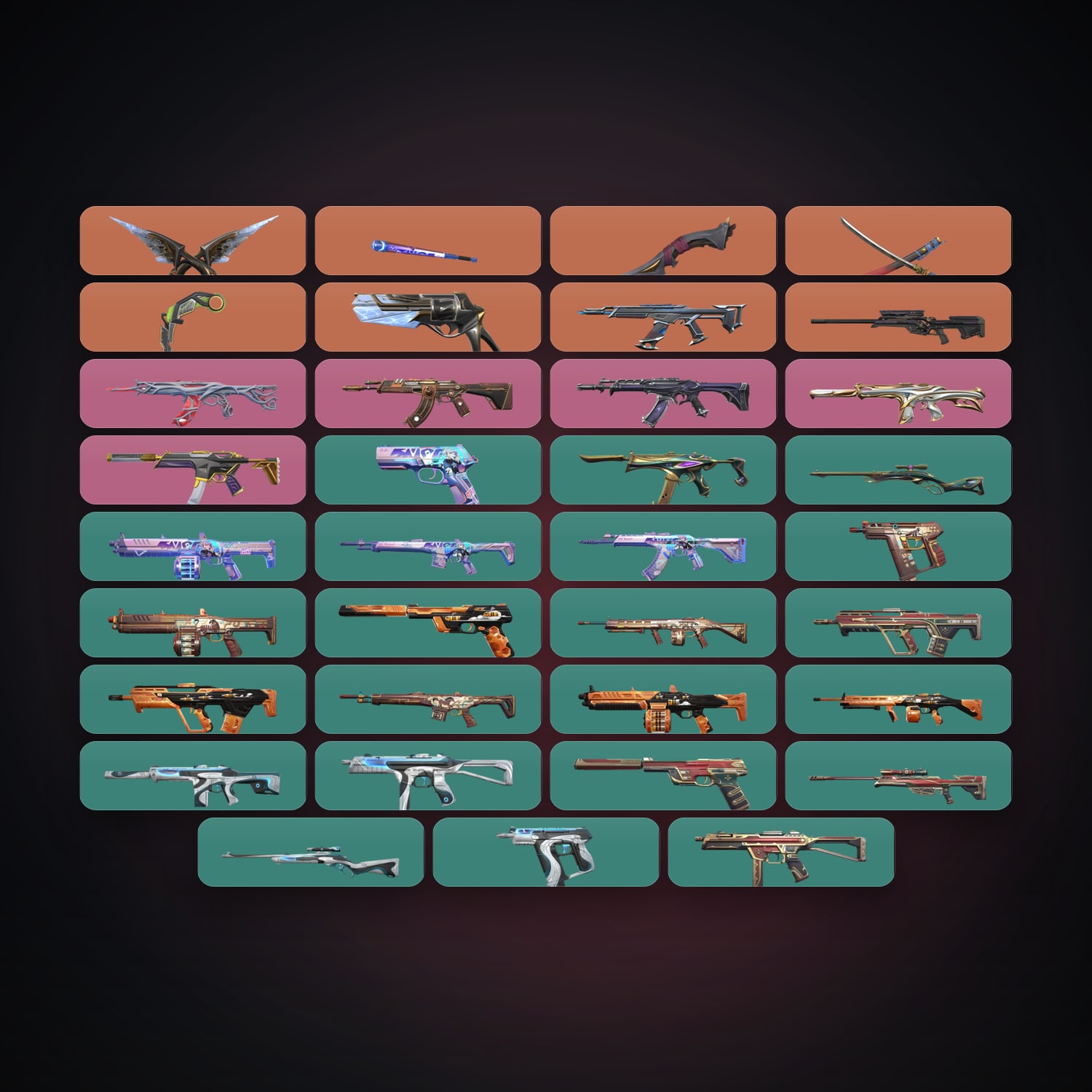 BR Bronze 3 locker — 5 knives, 35 skins, lvl 80 — HabibiAccounts