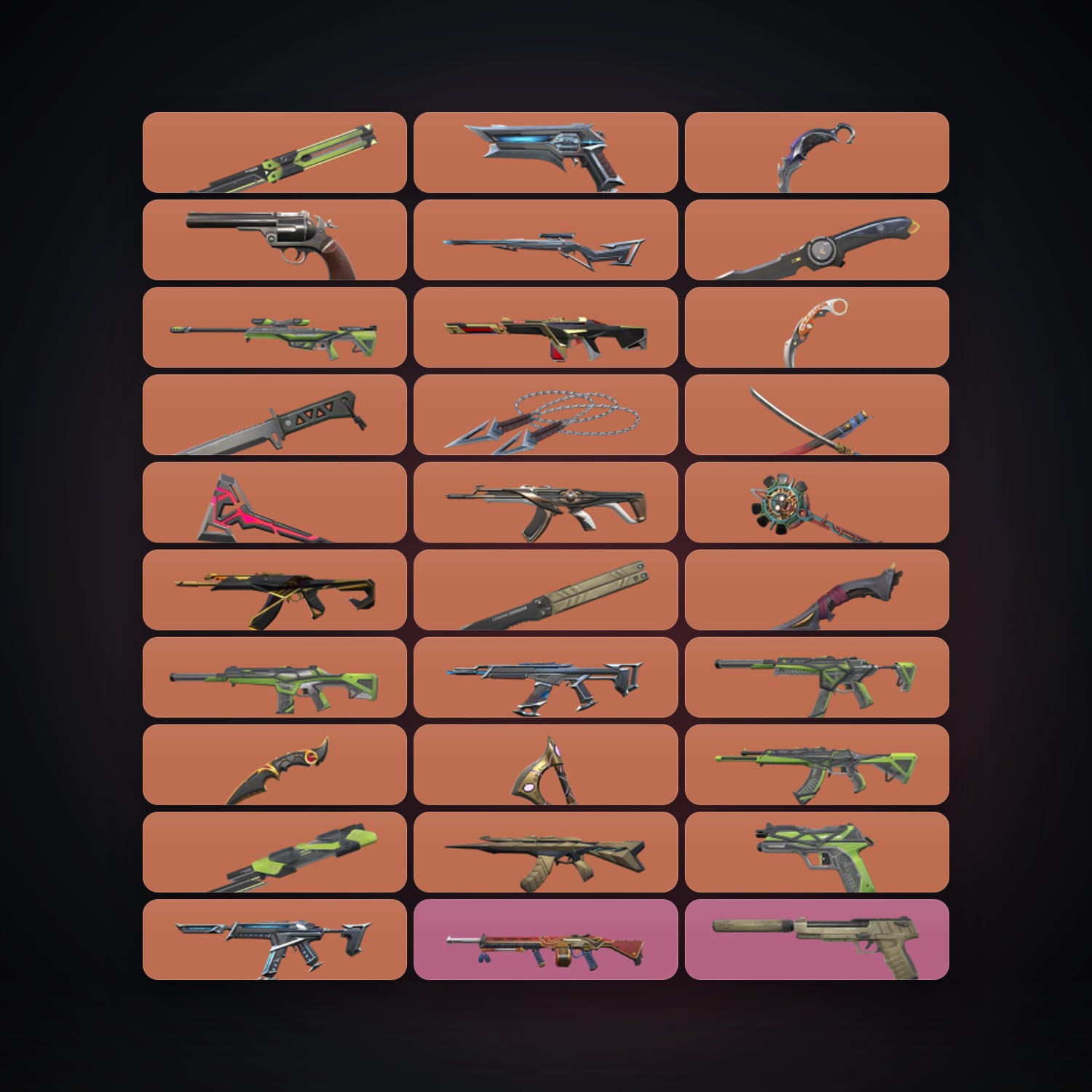 EU Gold 2 locker — 14 knives, 151 skins, lvl 218 — HabibiAccounts