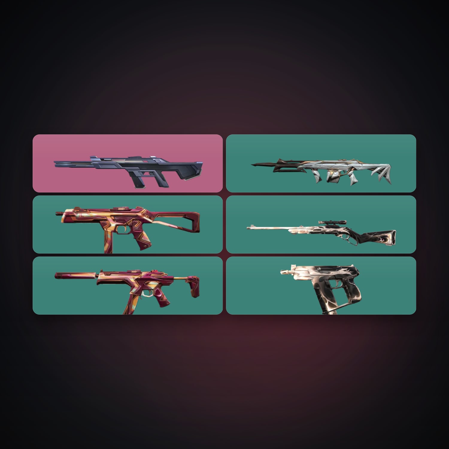 Valorant account: AP locker — 6 skins, lvl 9 — HabibiAccounts