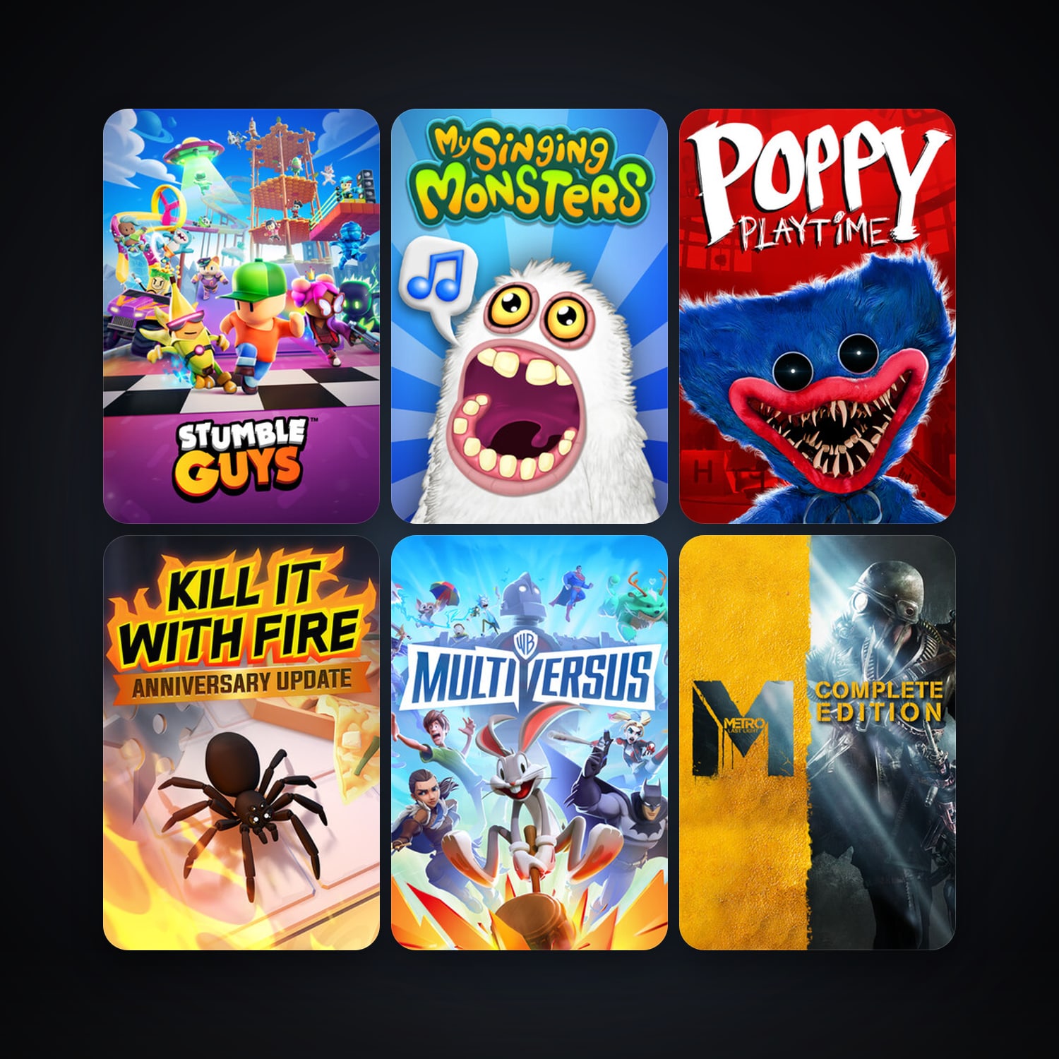 Metro: Last Light + Kill It With Fire, 12 games, clean — HabibiAccounts