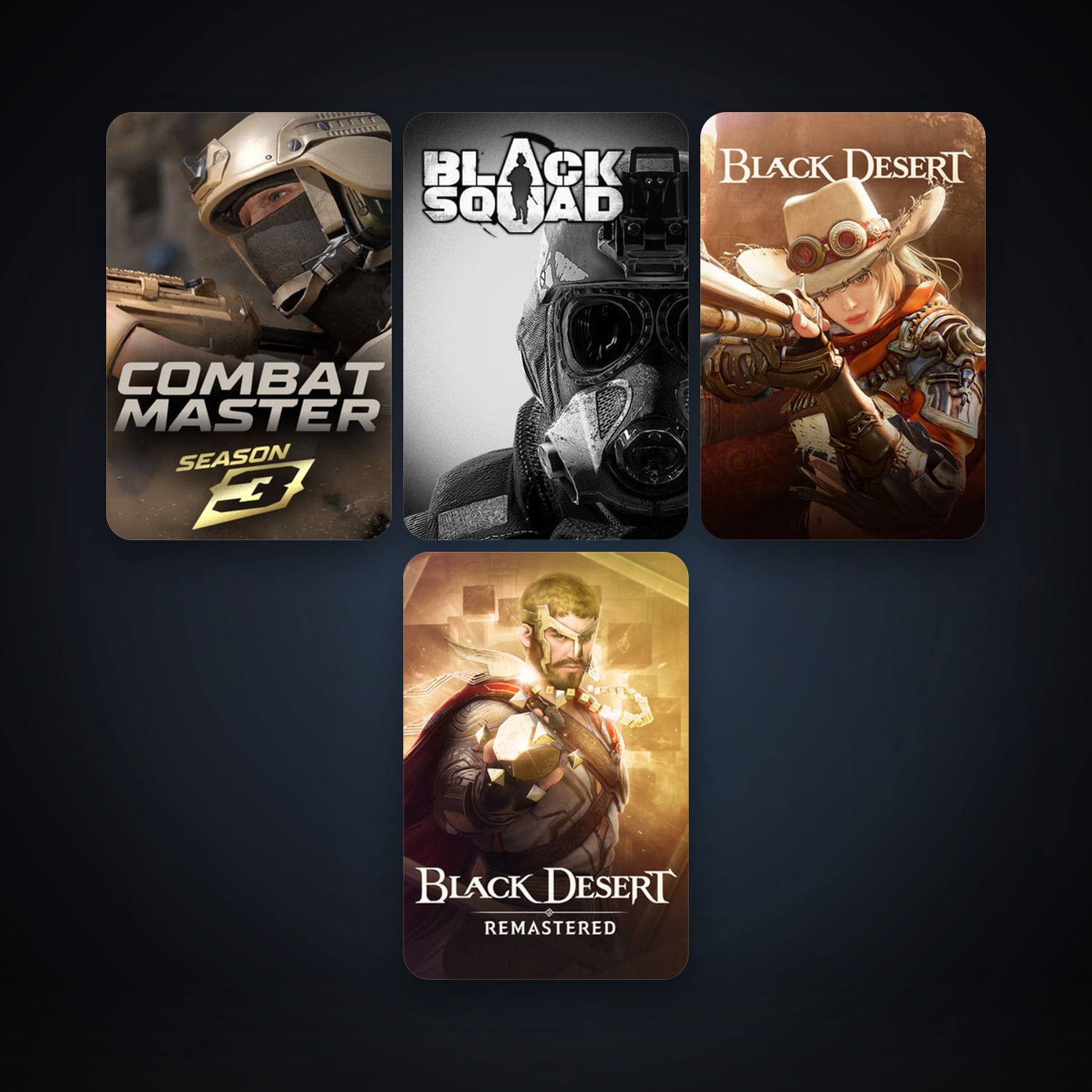 Black Squad + Black Desert Online, 11 games, clean — HabibiAccounts