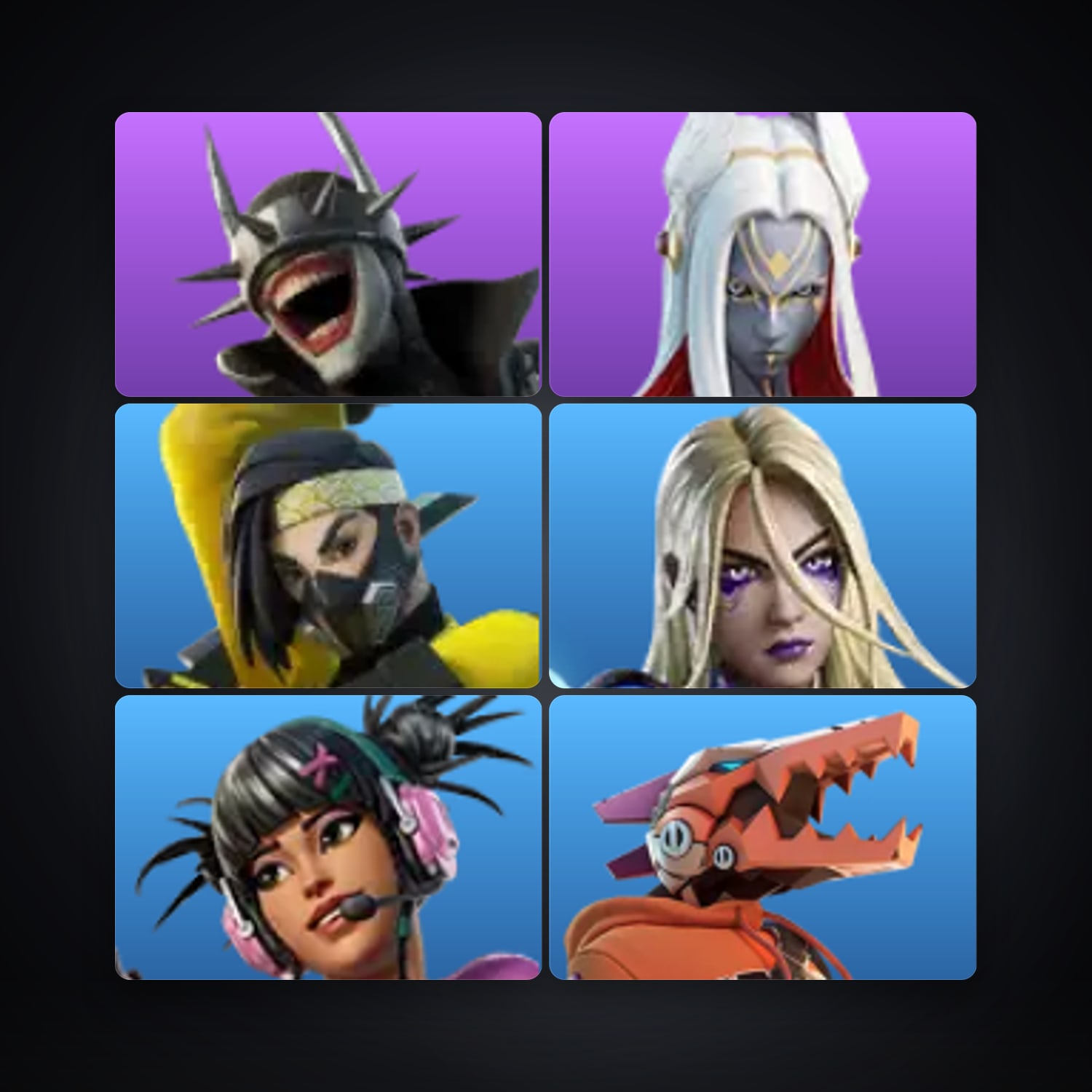 Fortnite account with The Batman Who Laughs & Triarch Aurora — 6 skins — 400 V-Bucks — lvl 210 — HabibiAccounts