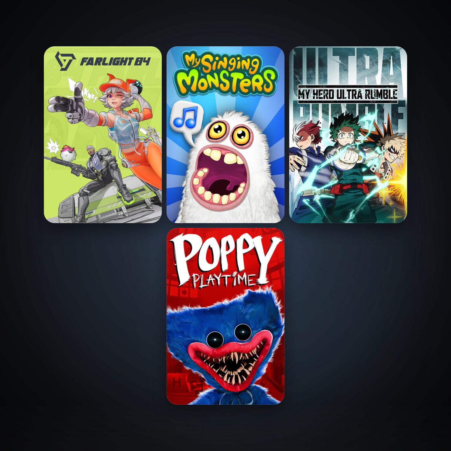 Steam account: My Singing Monsters + MY HERO ULTRA RUMBLE, 5 games, clean — HabibiAccounts