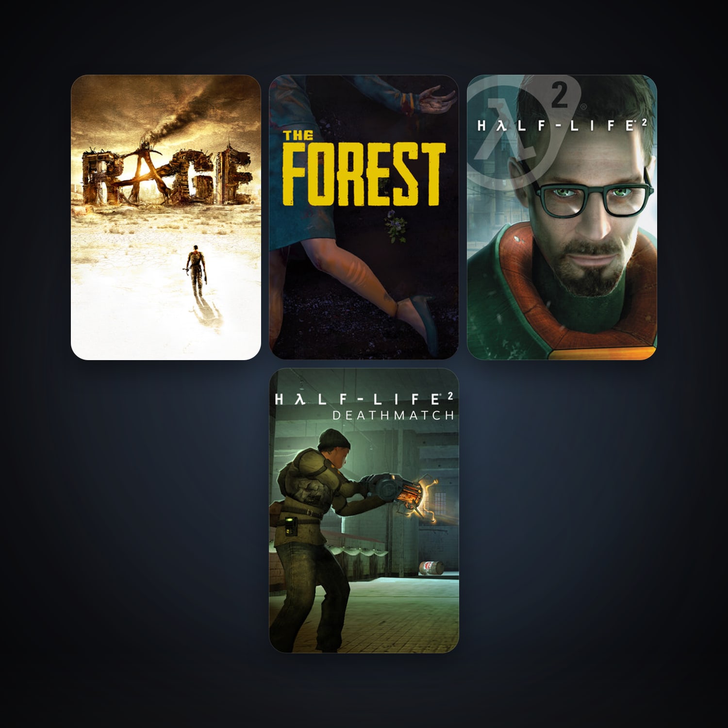 Half-Life 2 + Counter-Strike: Source, 8 games, Steam 10, clean — HabibiAccounts