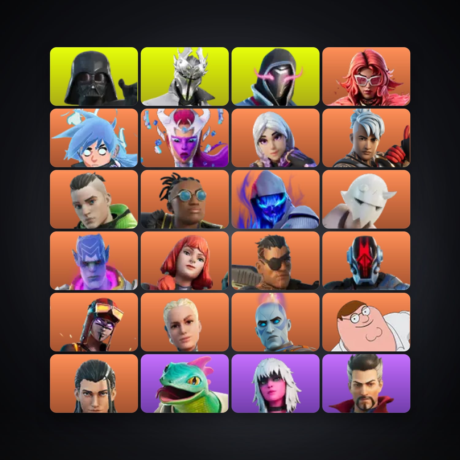 Fortnite account with Rogue Spider Knight & Valeria — 186 skins — 650 V-Bucks — lvl 2791 — HabibiAccounts