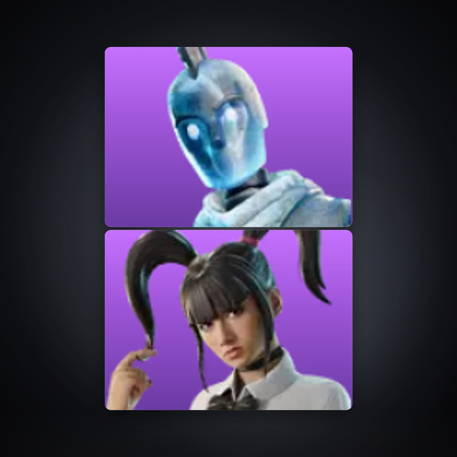 Fortnite account with Glacial Dummy & Yuki Yubari — 2 skins — lvl 205 — HabibiAccounts