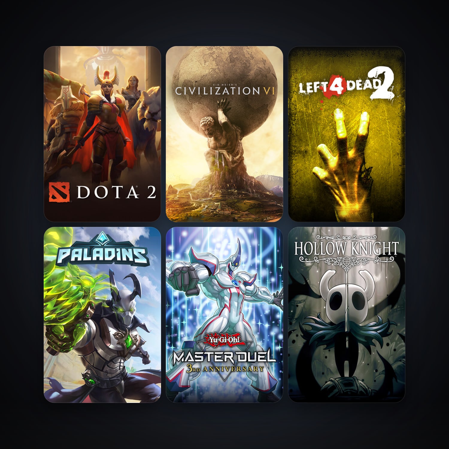 Steam account — Left 4 Dead 2 + Dota 2, 72 games, Steam 10, clean — HabibiAccounts