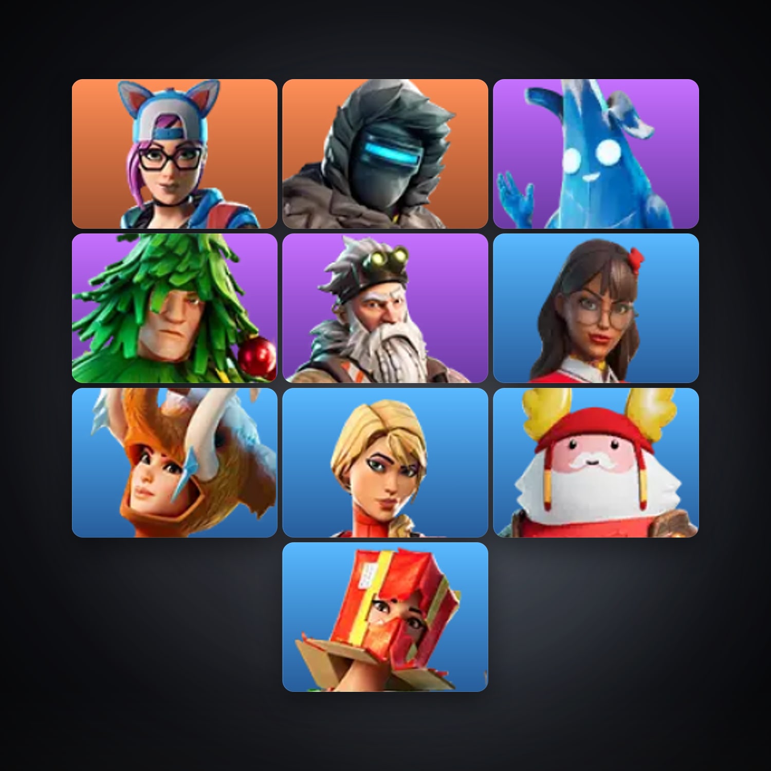 Fortnite account with Lynx & Zenith — 10 skins — 50 V-Bucks — lvl 203 — HabibiAccounts
