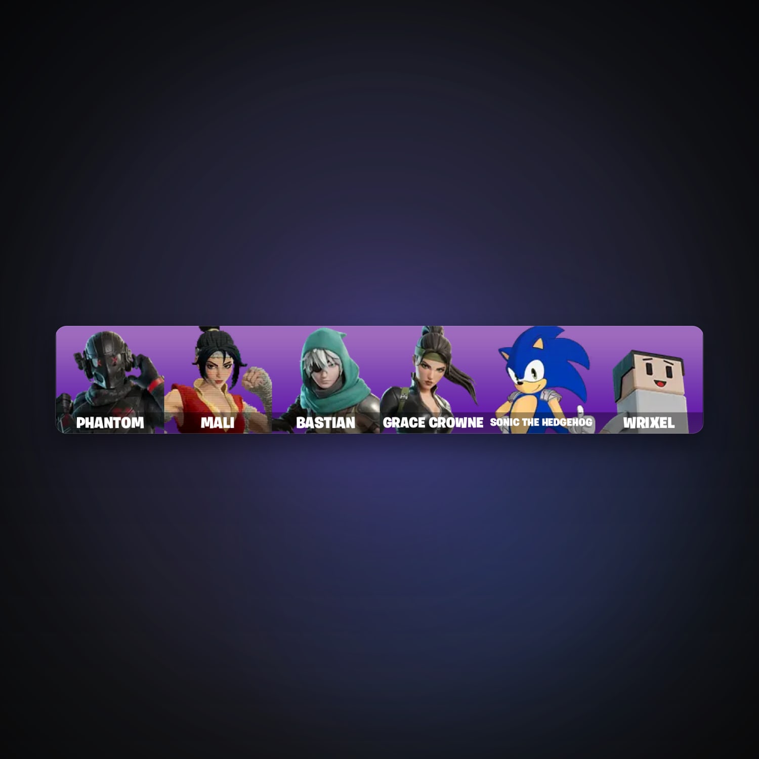 Fortnite account with Phantom & Mali — 6 skins — 400 V-Bucks — lvl 88 — HabibiAccounts