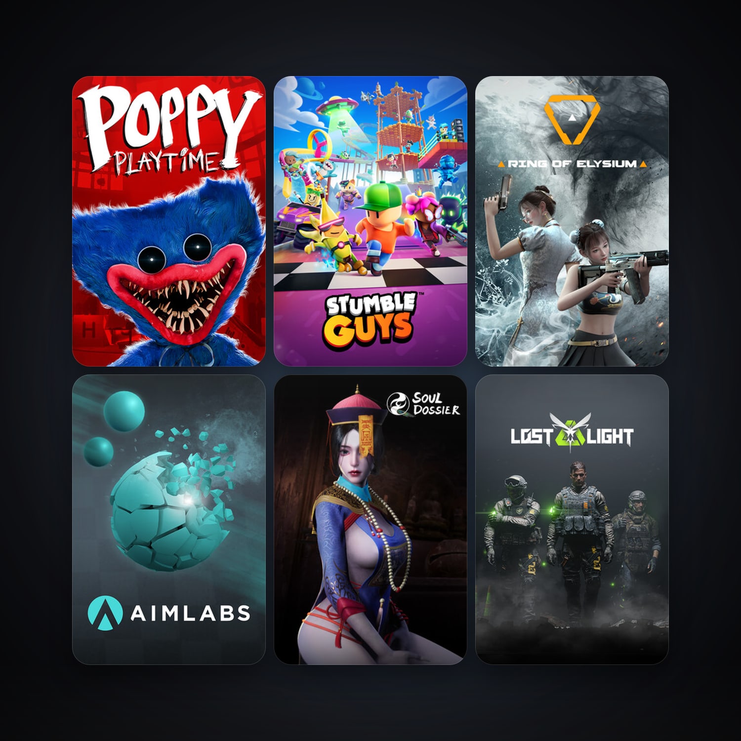 Aimlabs + Ring of Elysium, 21 games, clean — HabibiAccounts