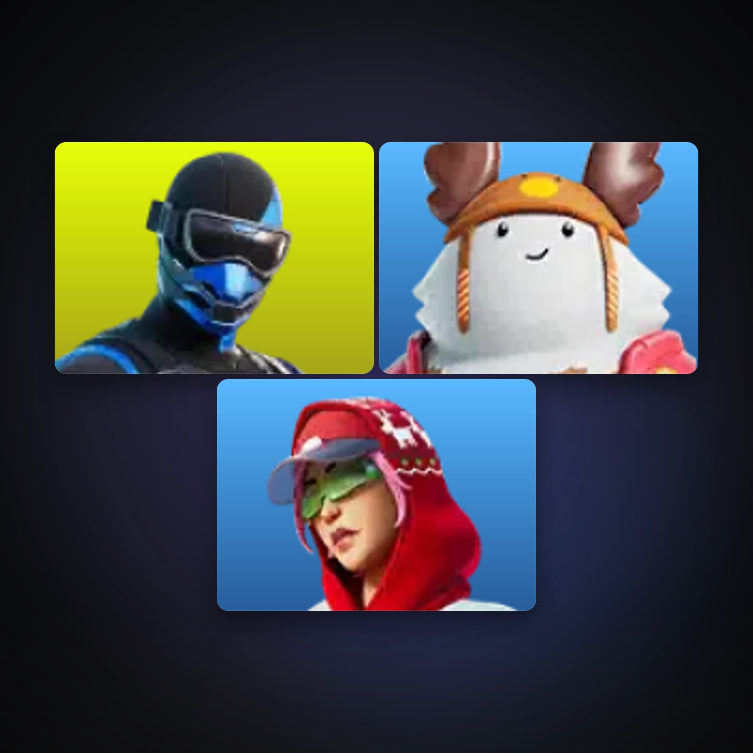 Fortnite account with Fixer & Sled Ready Guff — 3 skins — 200 V-Bucks — lvl 54 — HabibiAccounts