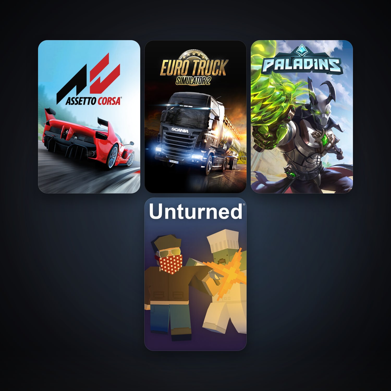 Steam account: Free CS2 (No Prime) + Euro Truck Simulator 2, 10 games, clean — HabibiAccounts