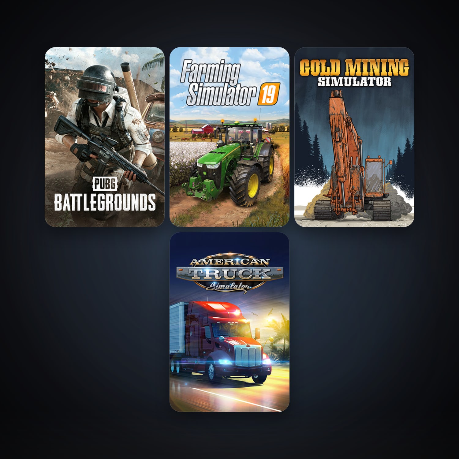 Free CS2 (No Prime) + American Truck Simulator, 7 games, clean — HabibiAccounts