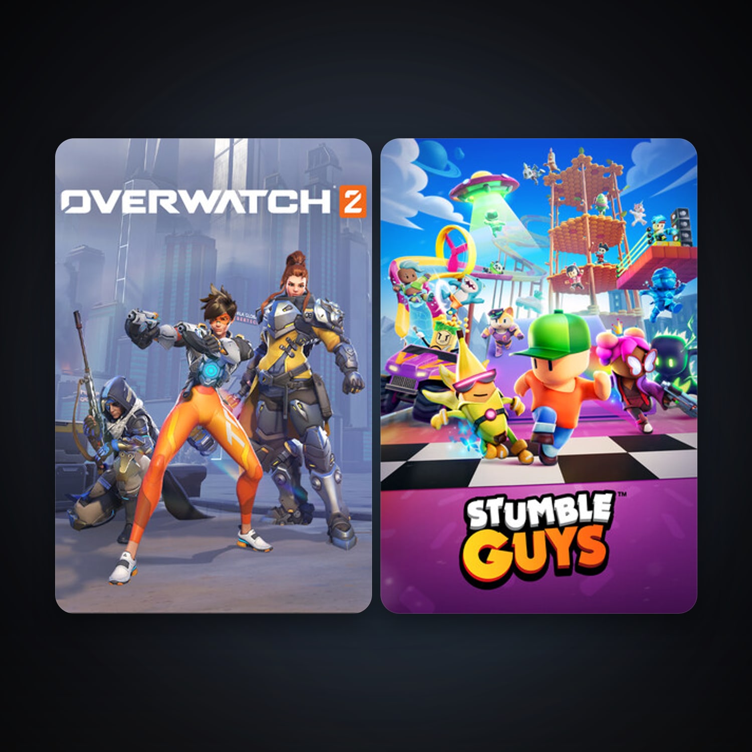 Steam account: Stumble Guys + Overwatch 2, 6 games, clean — HabibiAccounts