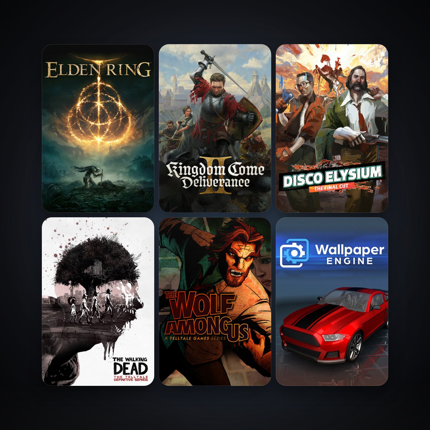 Steam account: The Wolf Among Us + Ori and the Blind Forest, 25 games, clean — HabibiAccounts