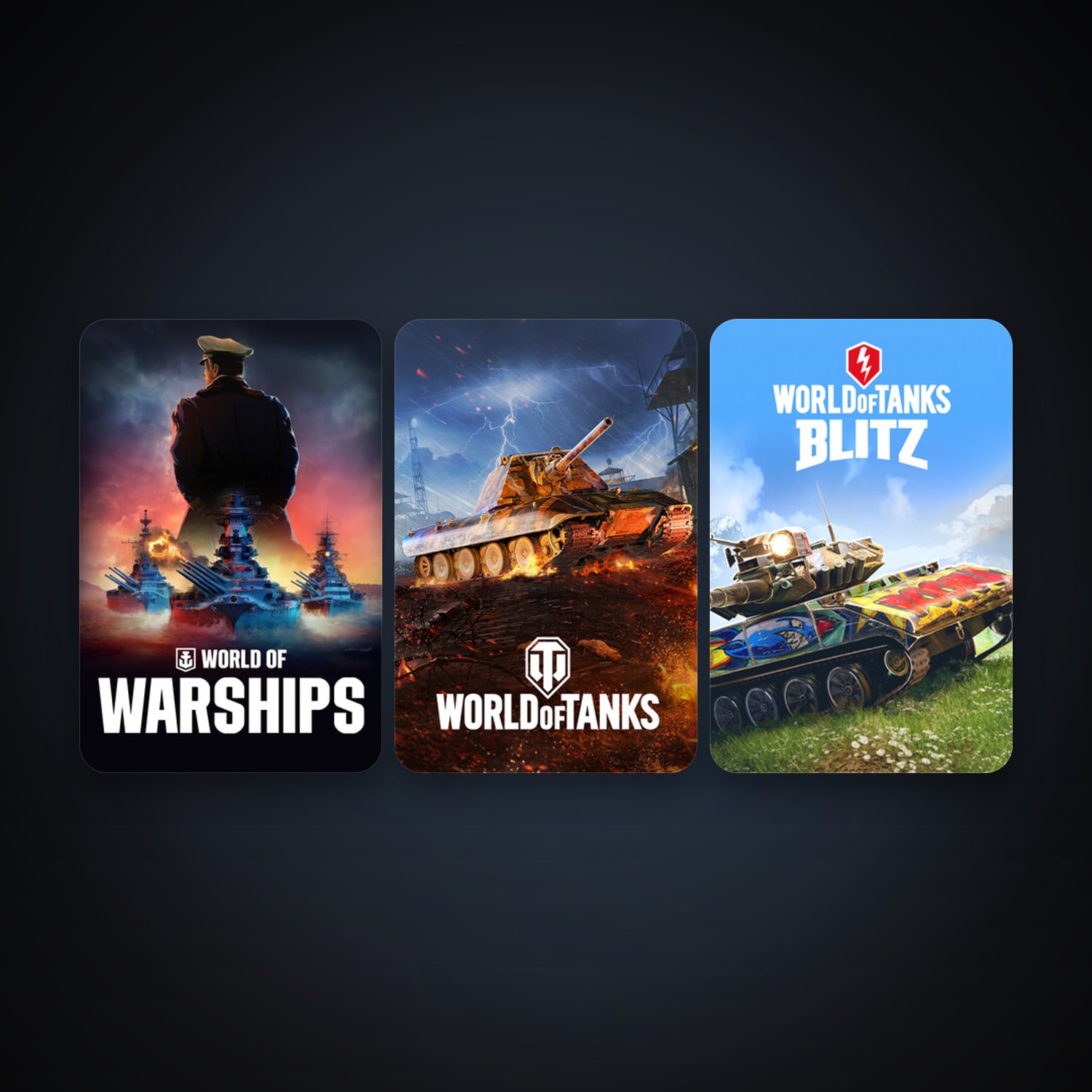 World of Tanks Blitz + World of Warships, 6 games, clean — HabibiAccounts